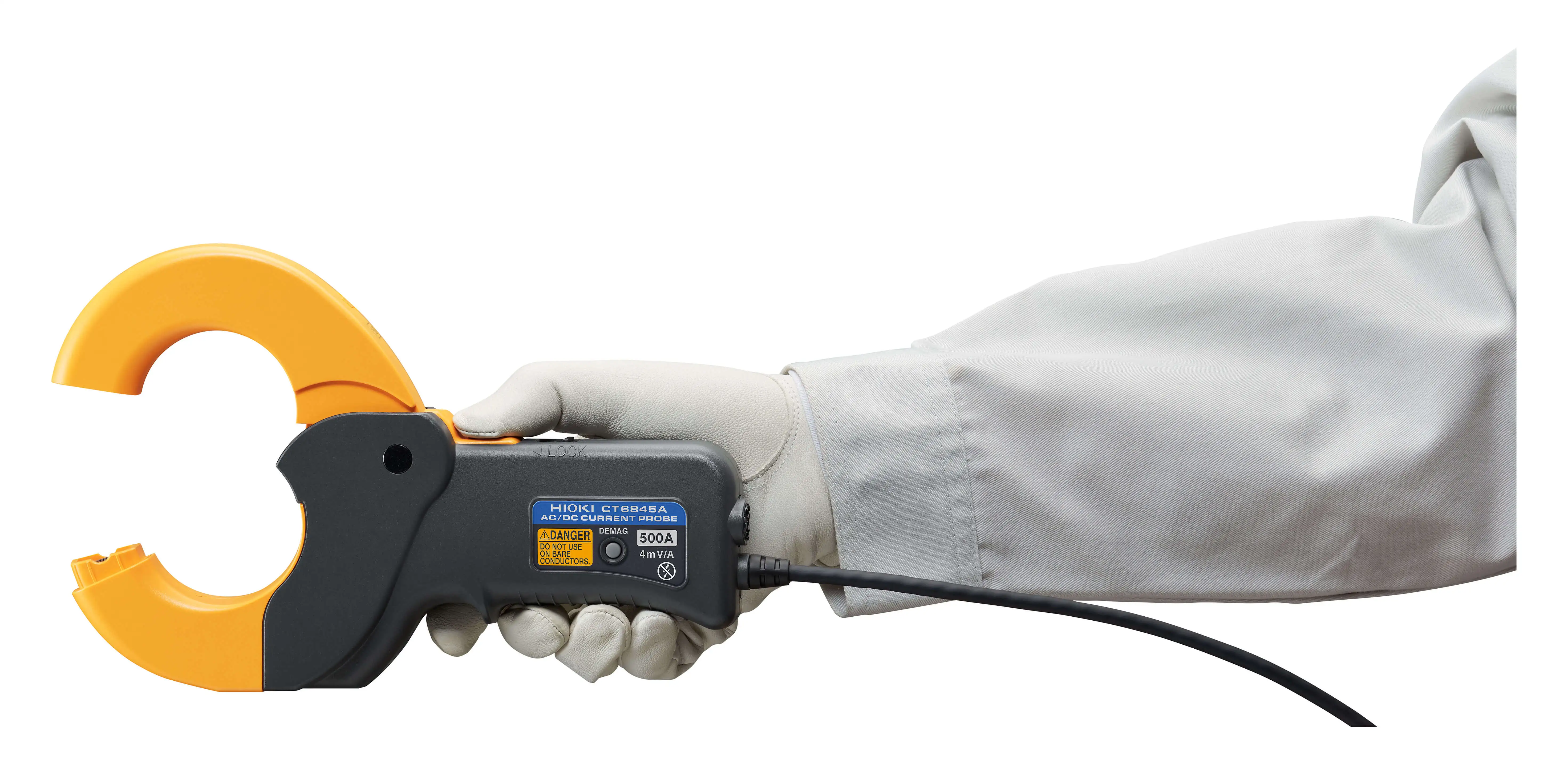 HIOKI CT6845A - AC/DC Current Clamp, Fluxgate, 500 A / 200 kHz