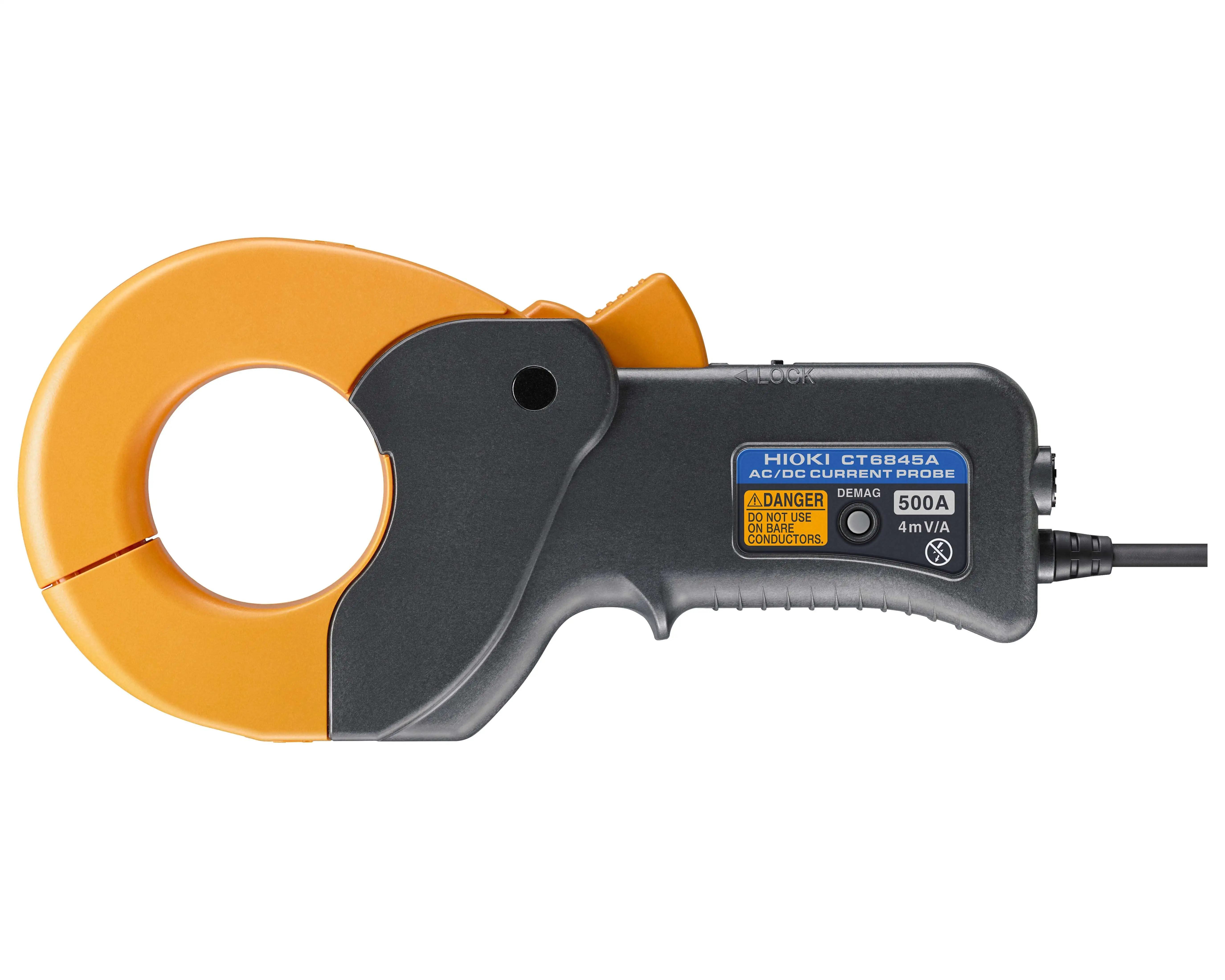 HIOKI CT6845A - AC/DC Current Clamp, Fluxgate, 500 A / 200 kHz