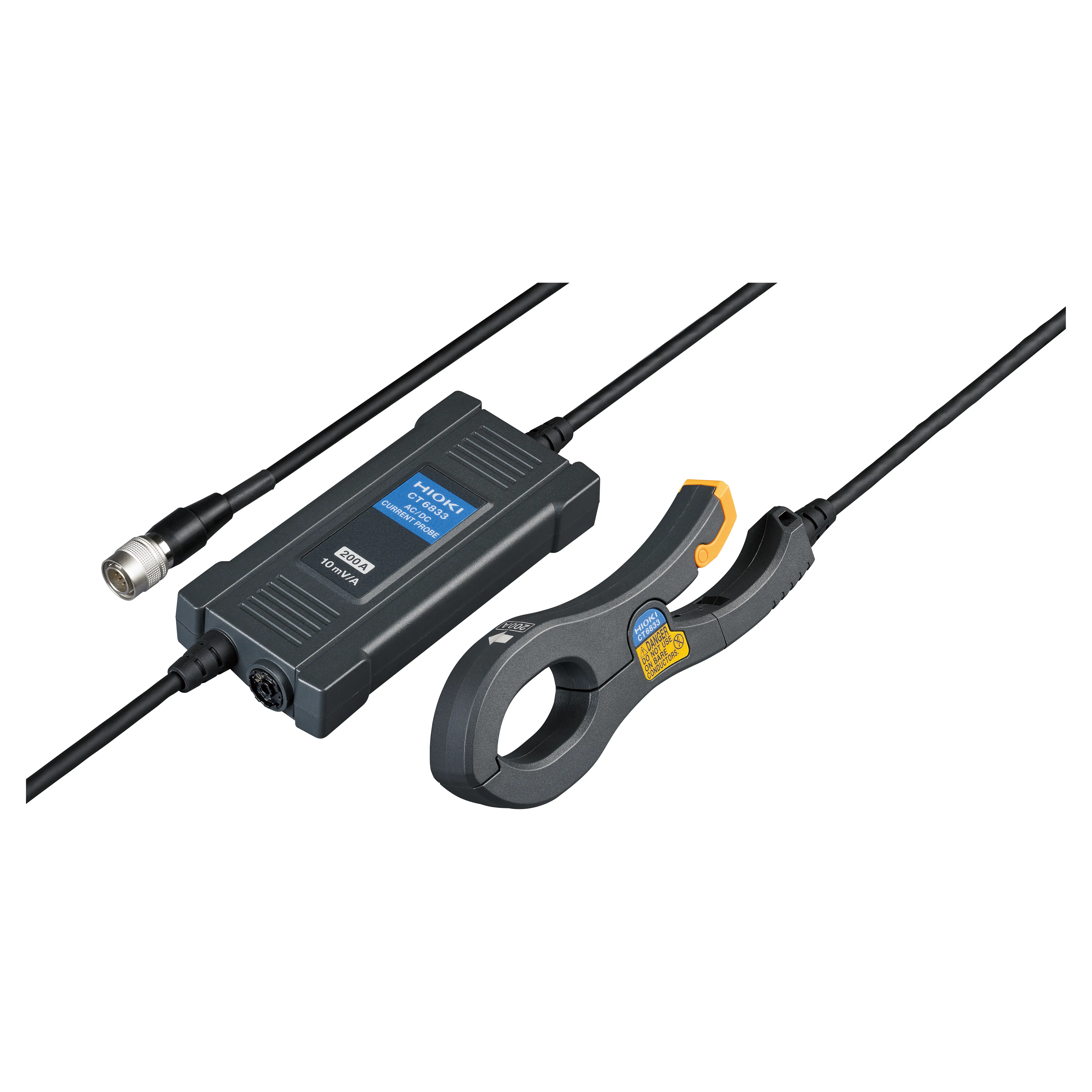 CT6833-01 - Super-slim AC/DC high-accuracy Current Clamp, 200 A / 50 kHz, 10 m cable