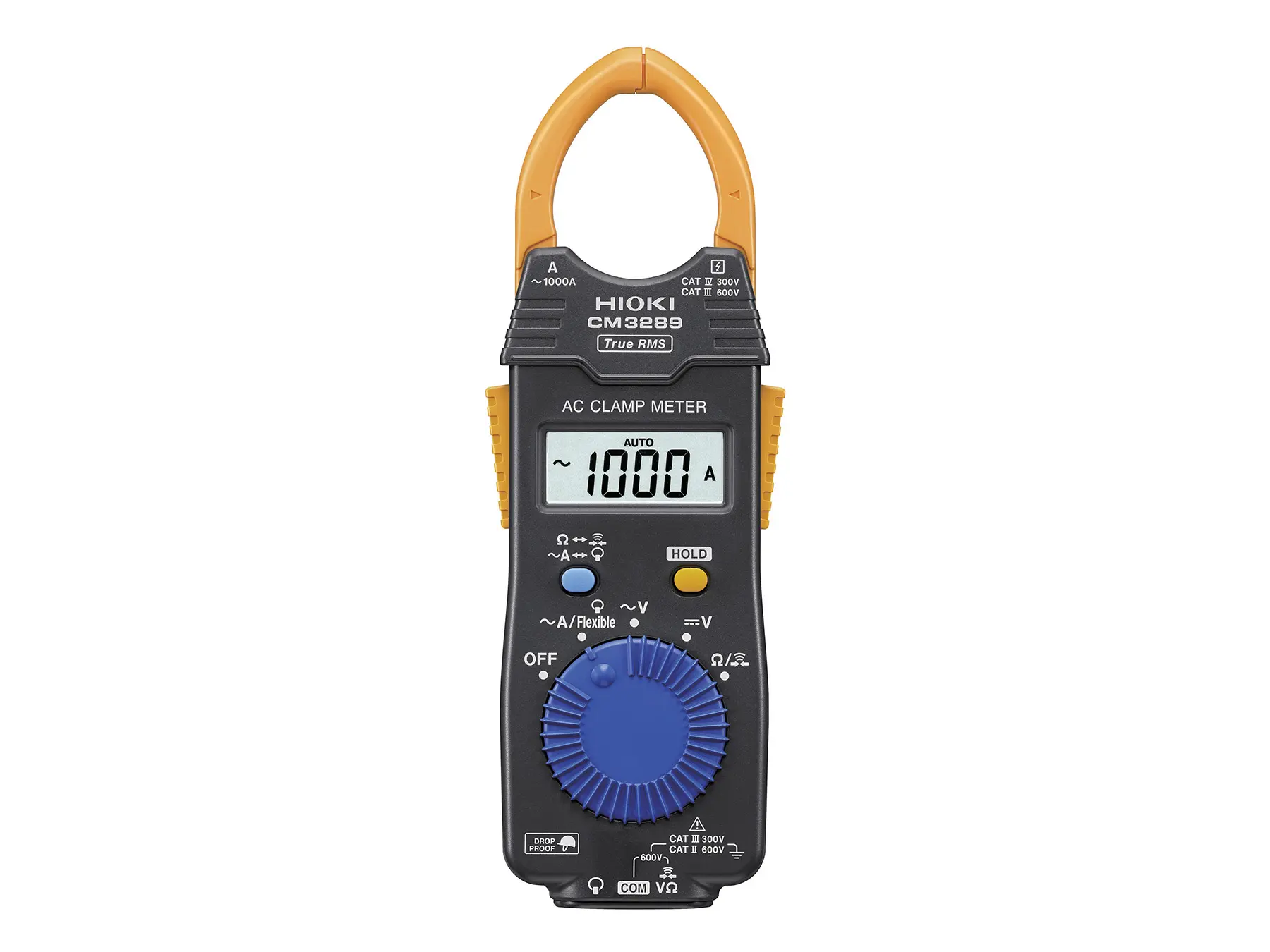 HIOKI CM3289 - True RMS Clamp Meter for AC Currents up to 1000 A
