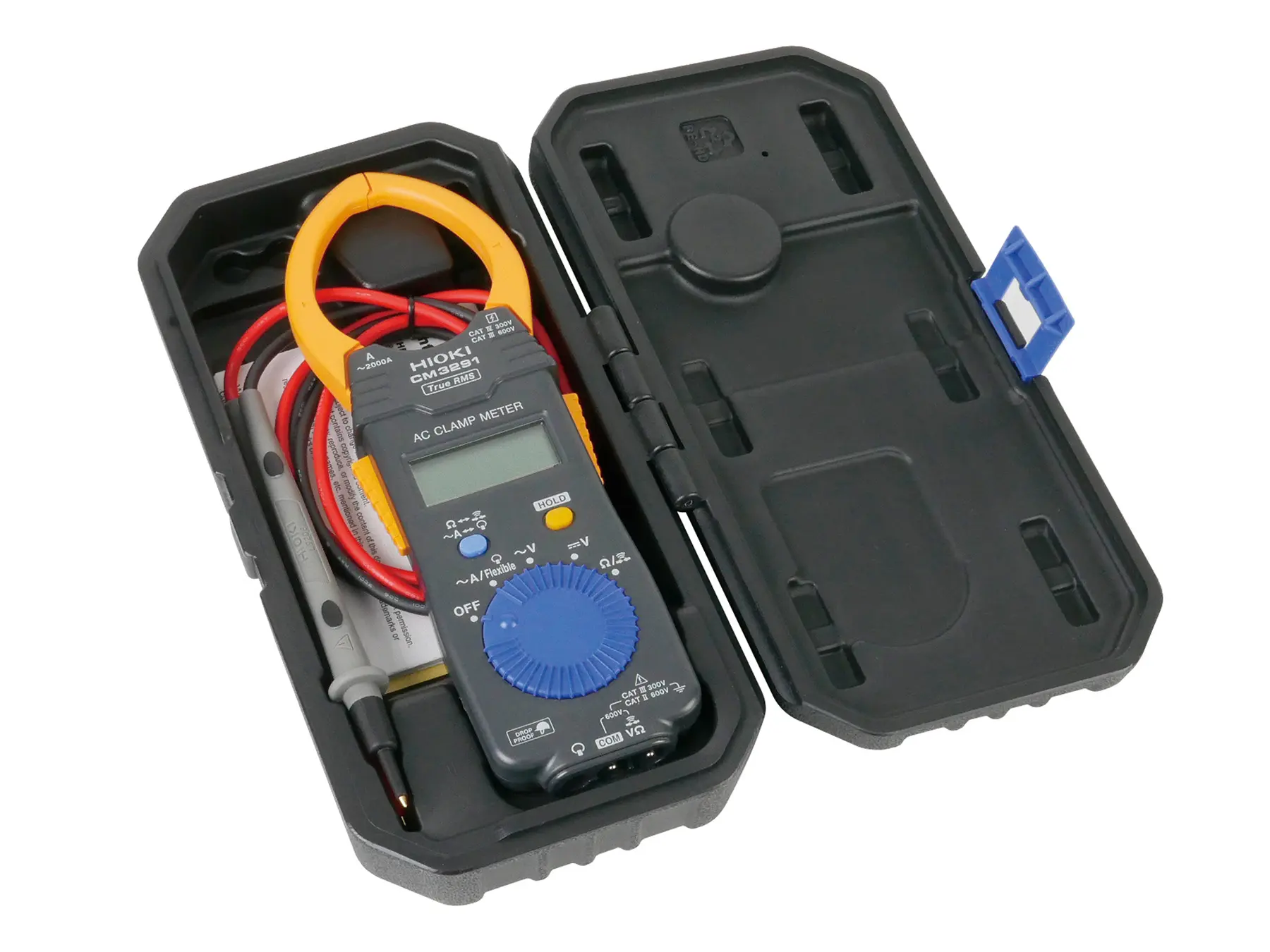 CM3291 - True RMS AC Clamp Meter 2000 A for Tight Spaces