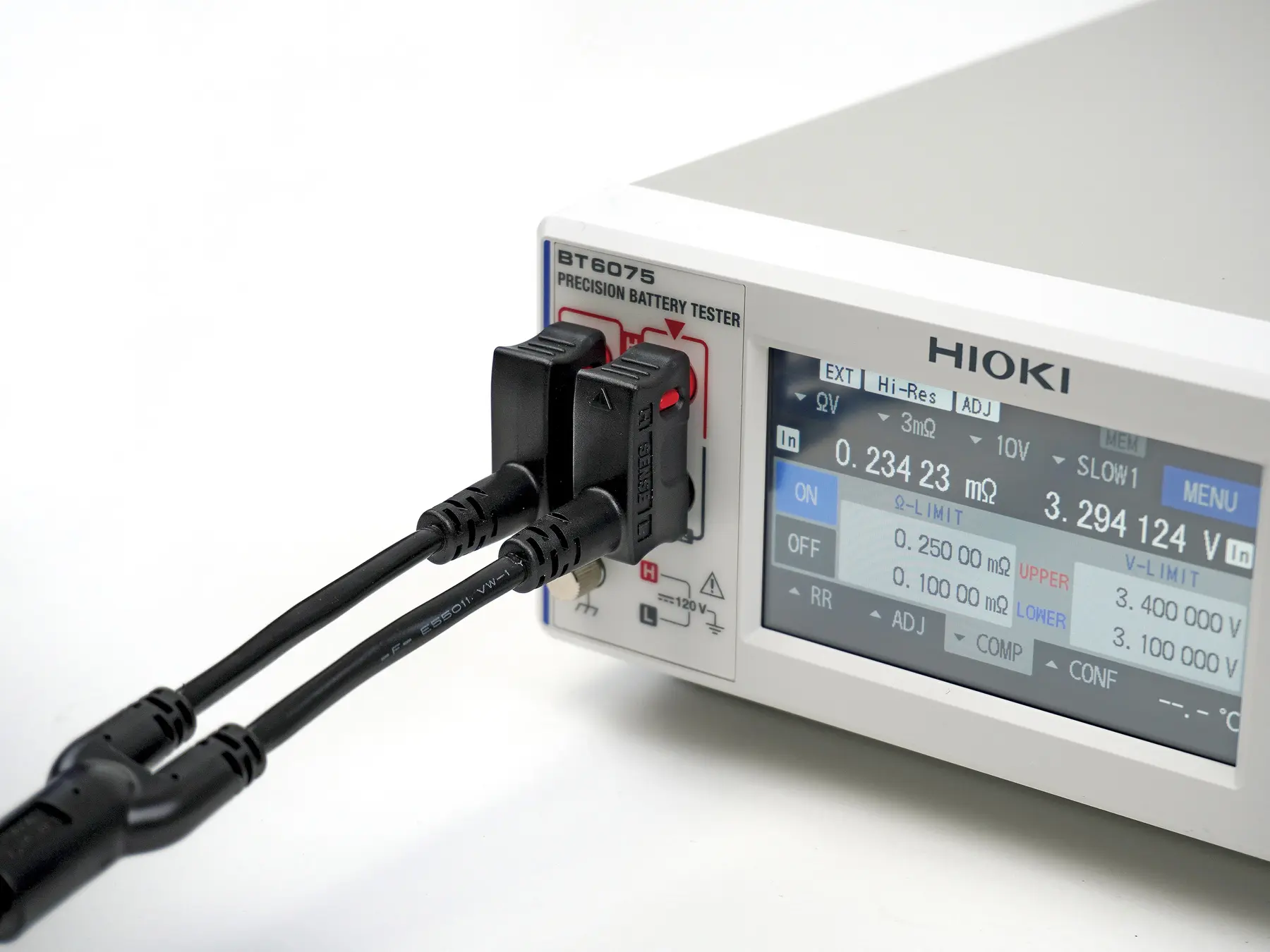 HIOKI L2120 pin type lead 1,4m 1000v dc for bt6075