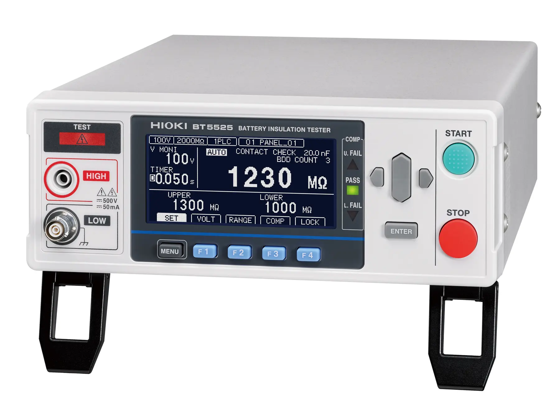 HIOKI BT5525 battery insulation tester break down detection bdd