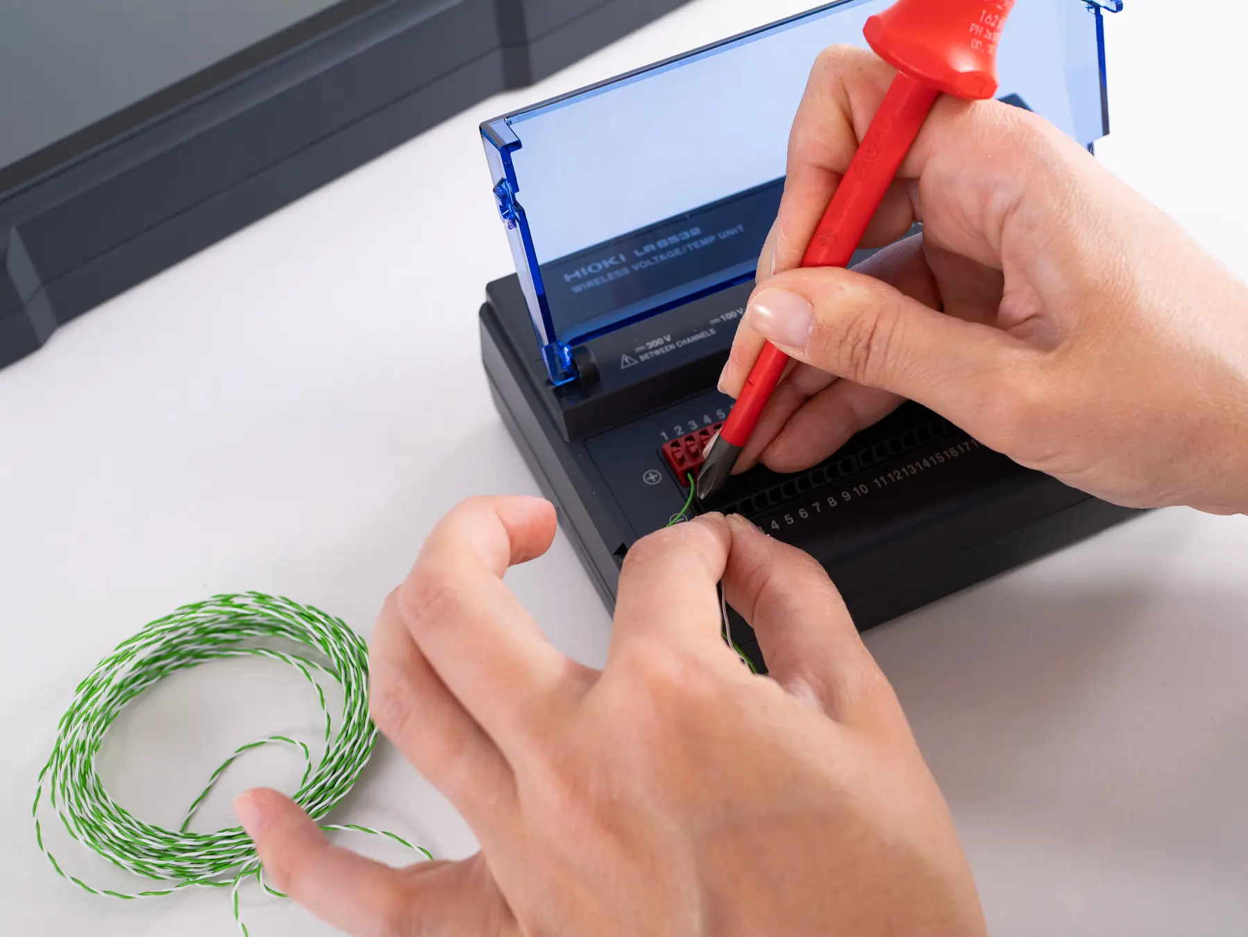 HIOKI LR8532 30ch wireless logger module for voltage and temperature for LR8450-01