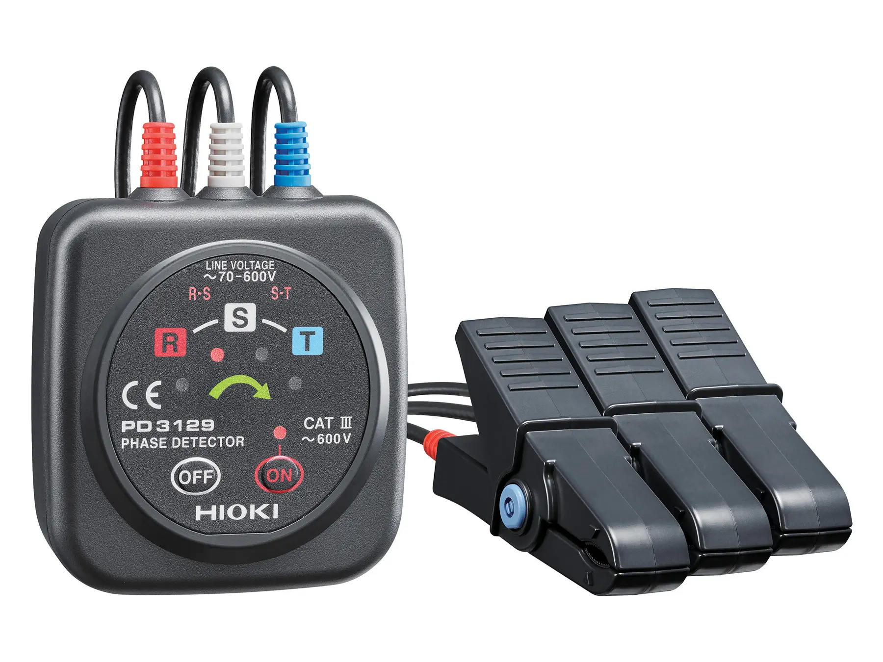 PD3129 - Non-Contact Phase Rotation Tester for Three-Phase Systems