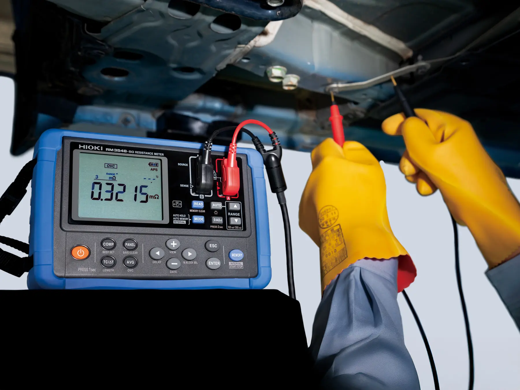 HIOKI 9465 11 pin type lead 3900mm for rm3548