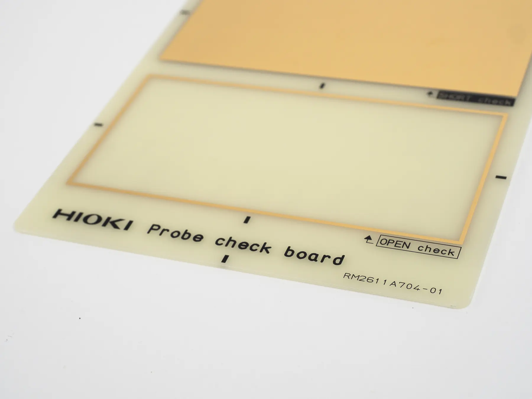 HIOKI Probe check board for the RM2610 Electrode Resistance Measurement  system