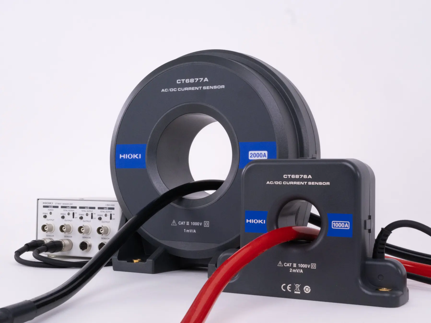 HIOKI CT6877A pass through AC DC current sensor