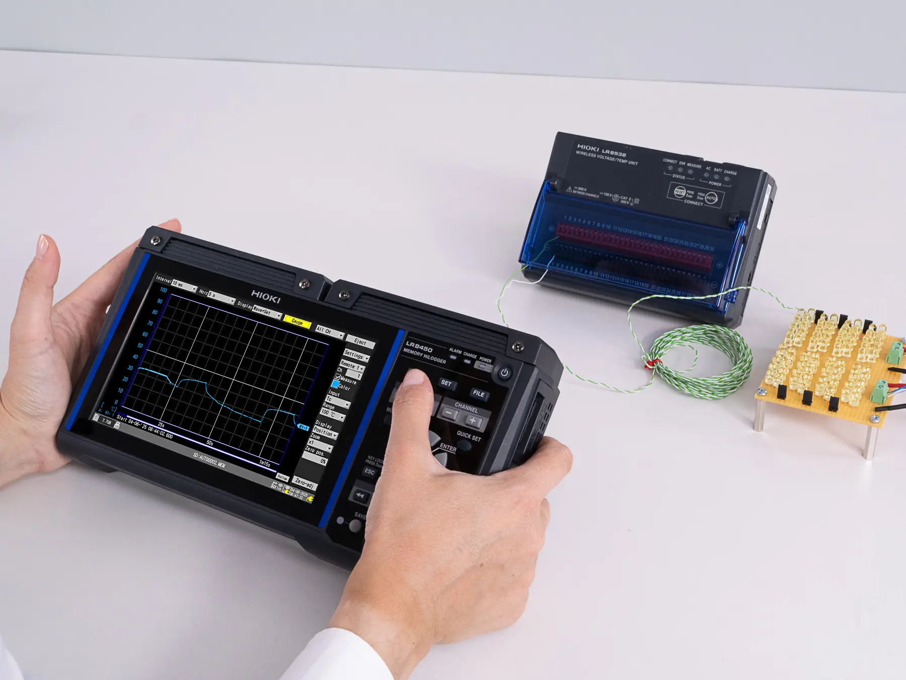 LR8450-01 - Wireless modular multi-channel Data Logger