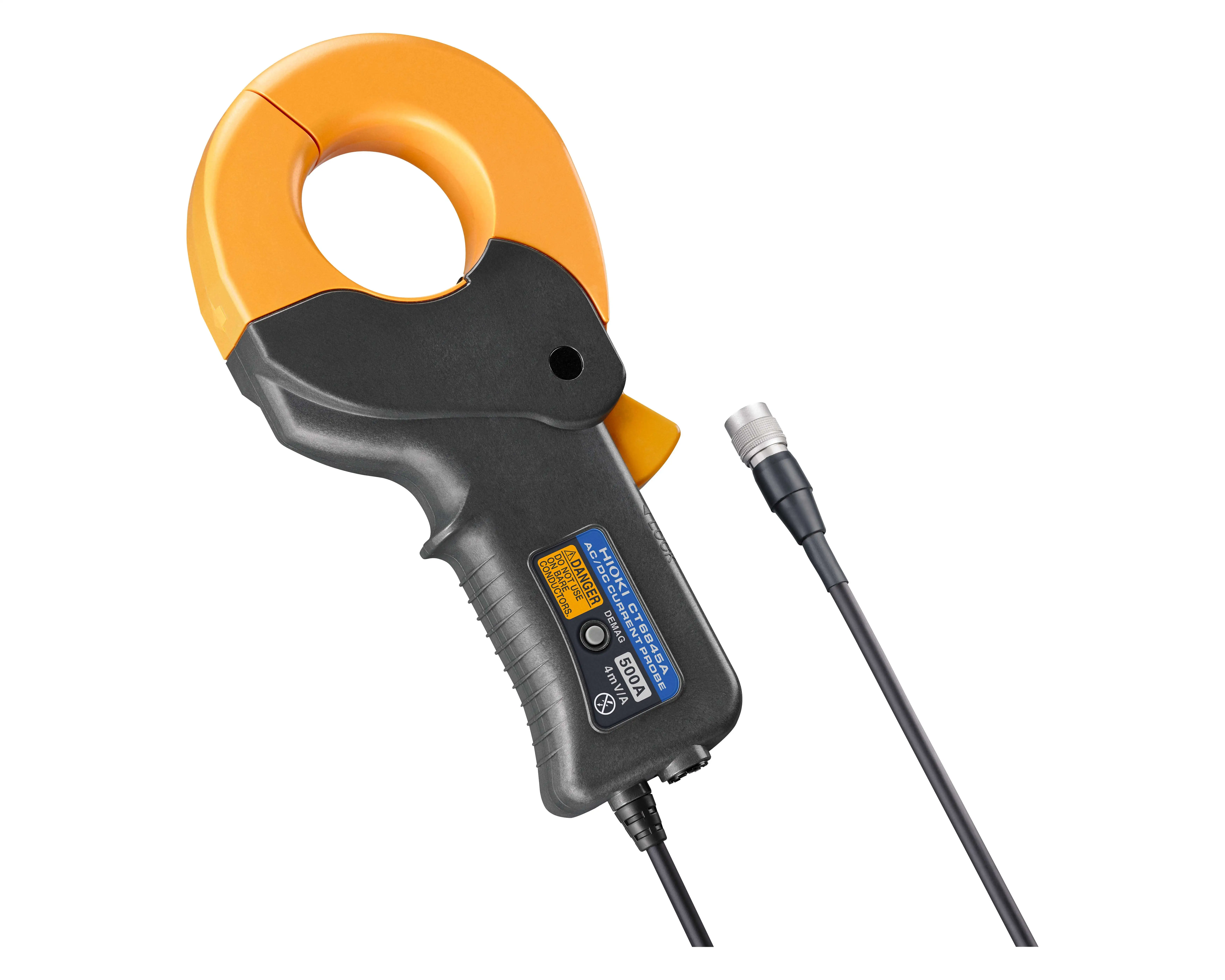 HIOKI CT6845A - AC/DC Current Clamp, Fluxgate, 500 A / 200 kHz