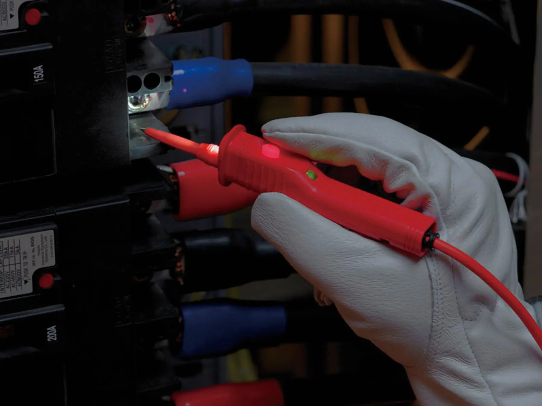 HIOKI L9788-10 Test lead with release button red