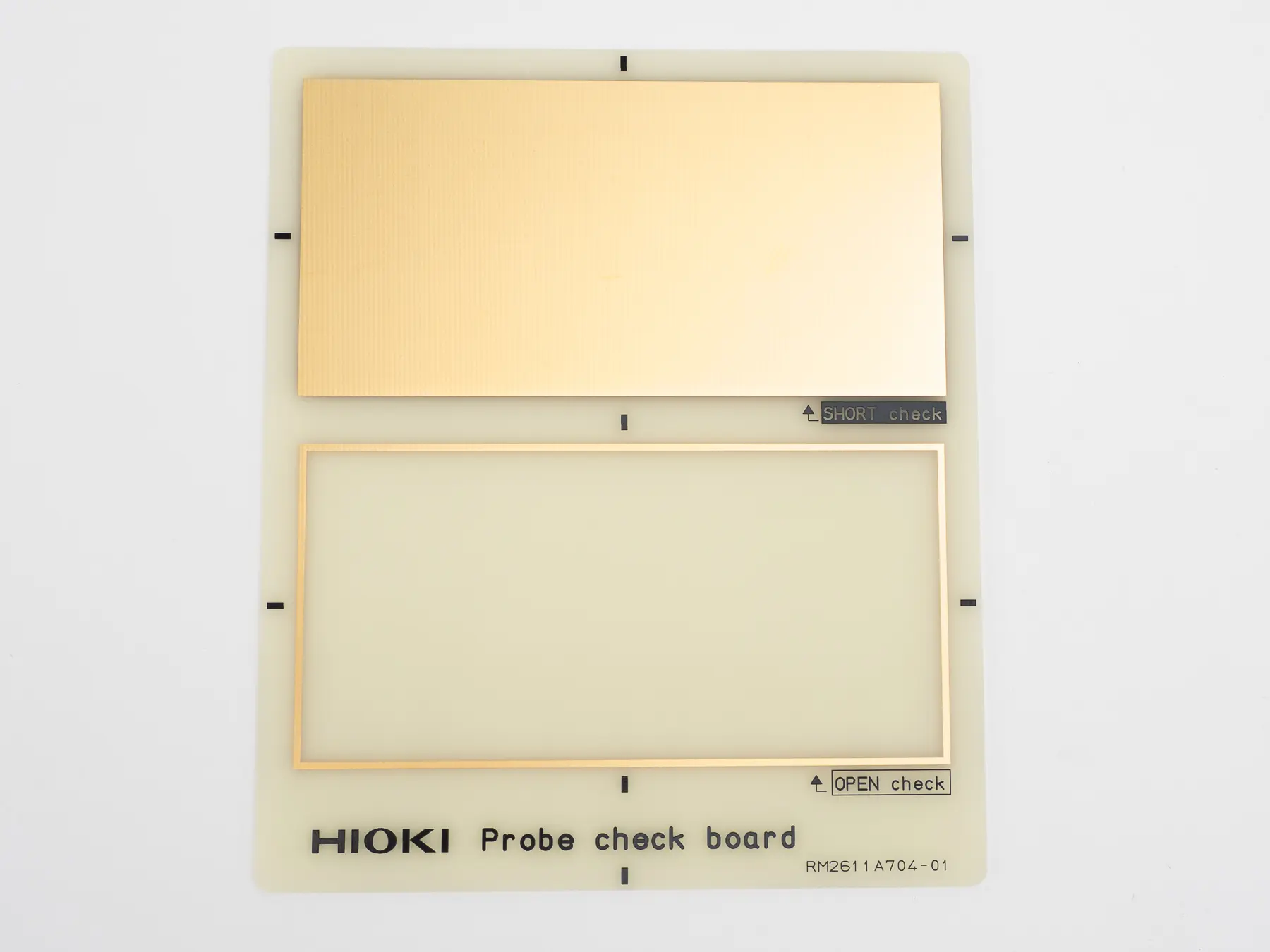 HIOKI Probe check board for the RM2610 Electrode Resistance Measurement  system