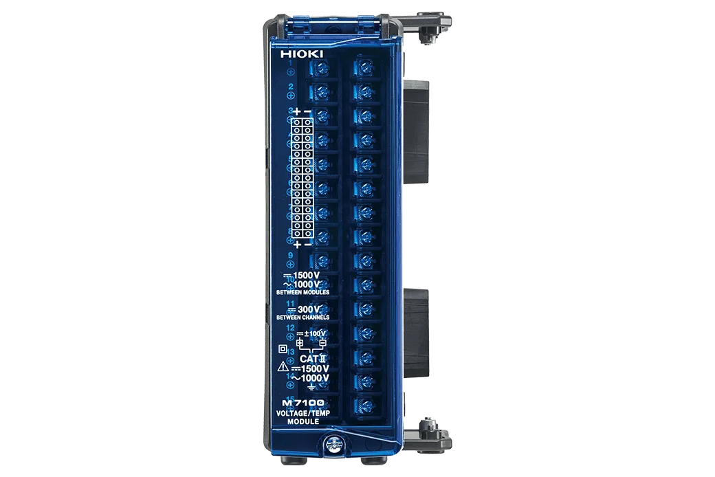 M7100 - Voltage/temperature module for main unit LR8101 or LR8102