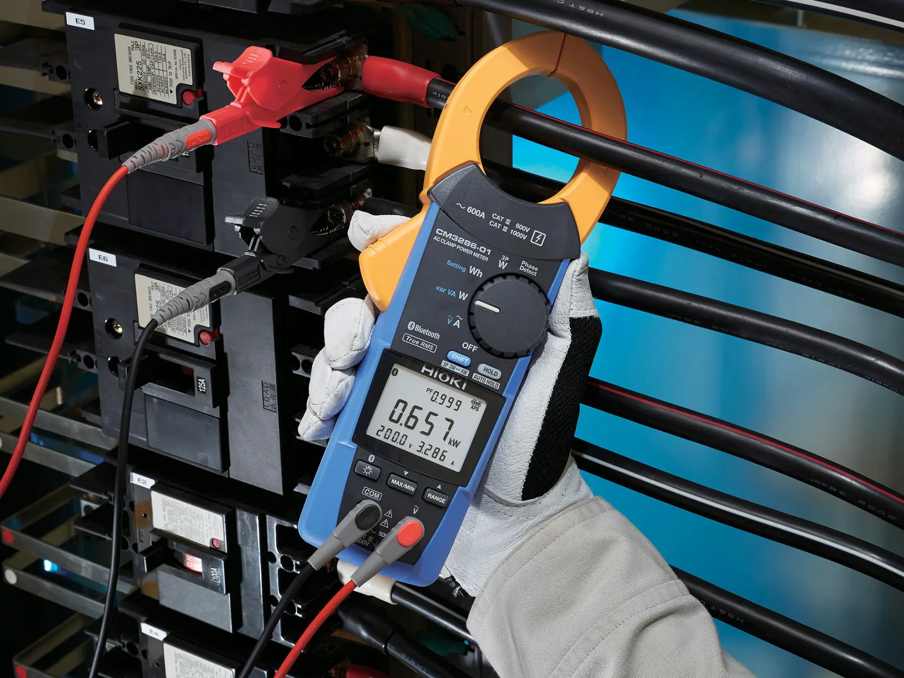 CM3286-50 - Clamp Power Meter, 600 A, 360 kW