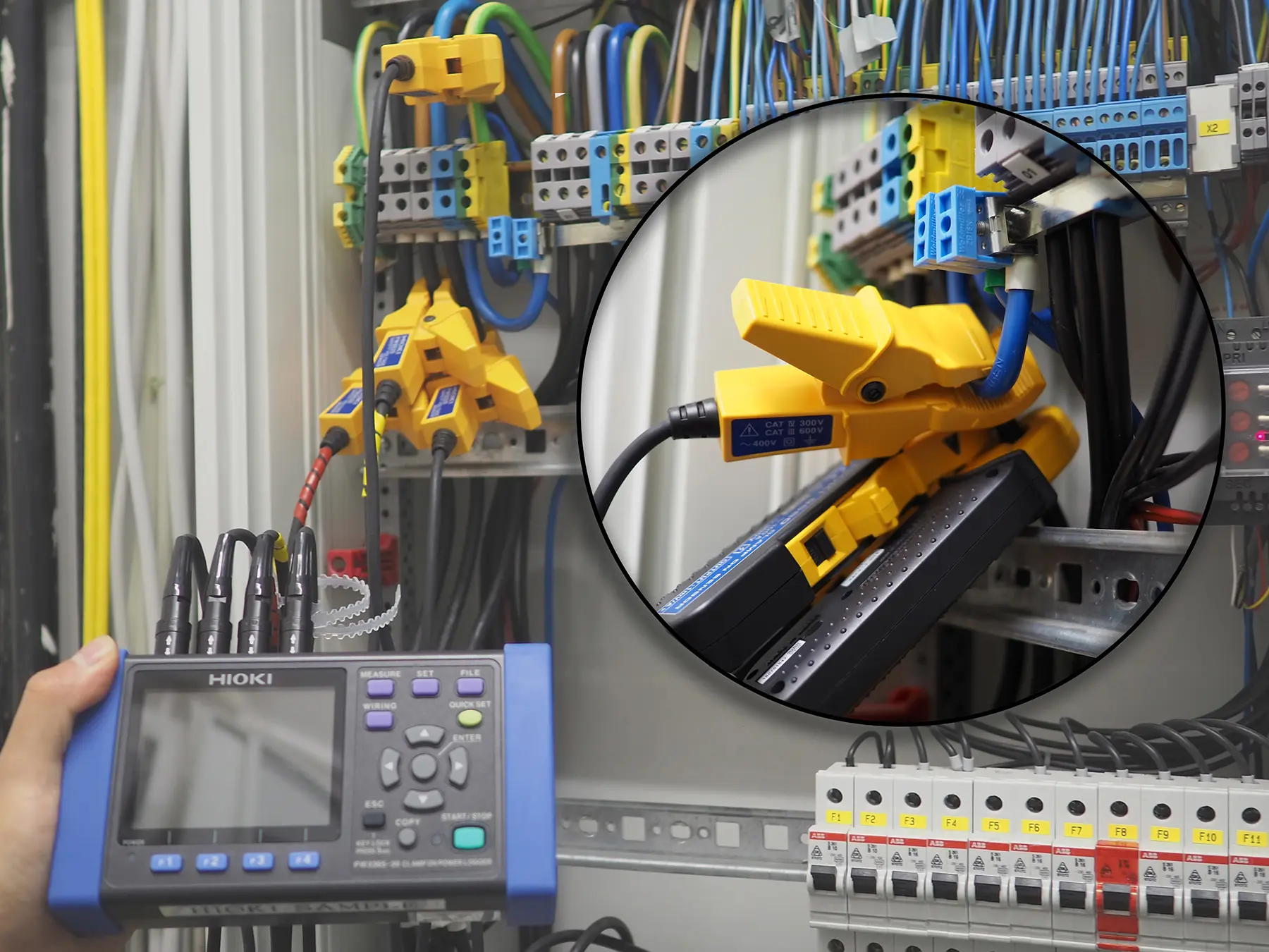 PW3365 - Compact Three-Phase Power Logger with non-contact voltage sensors