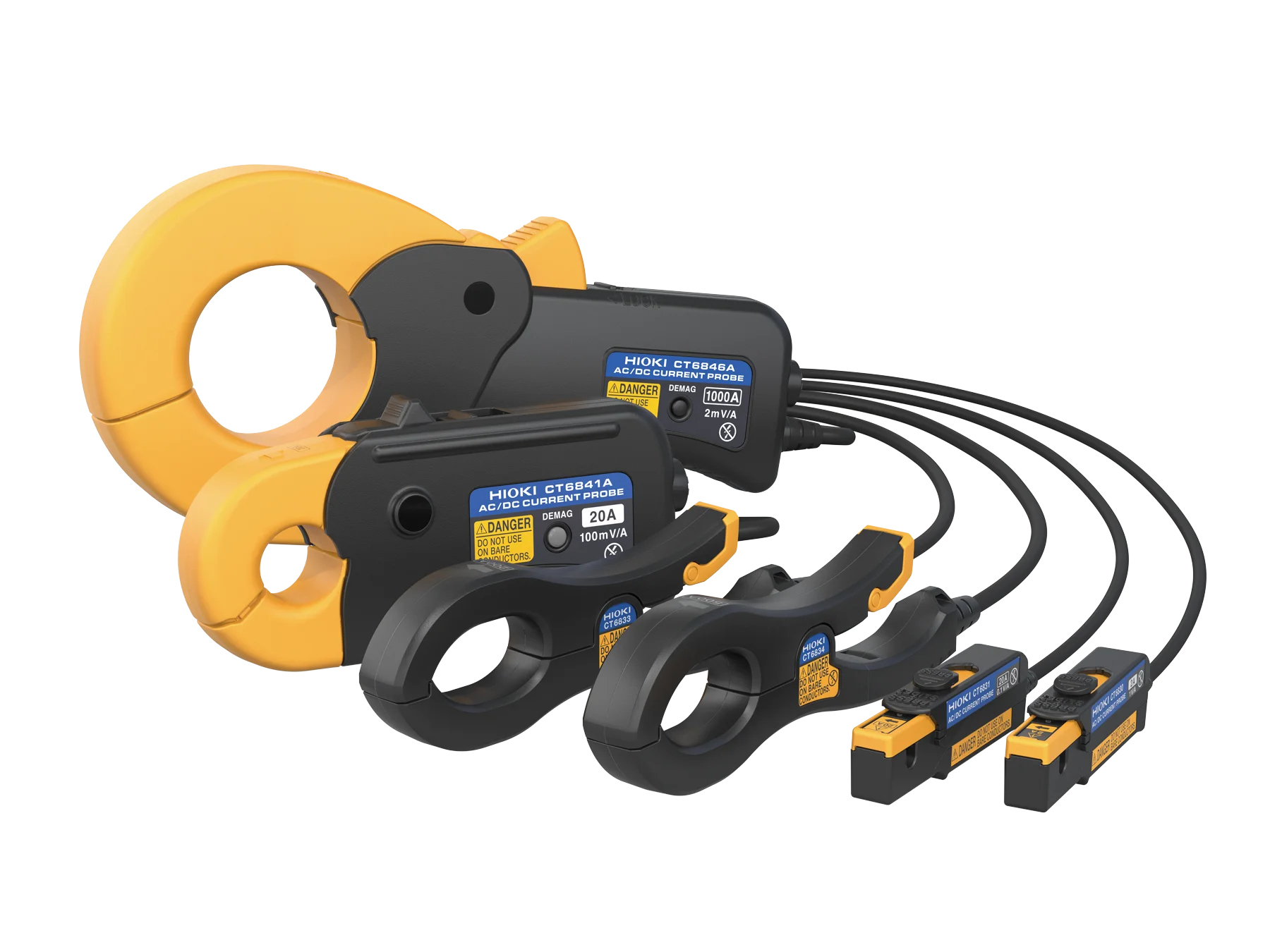 Precision current clamps