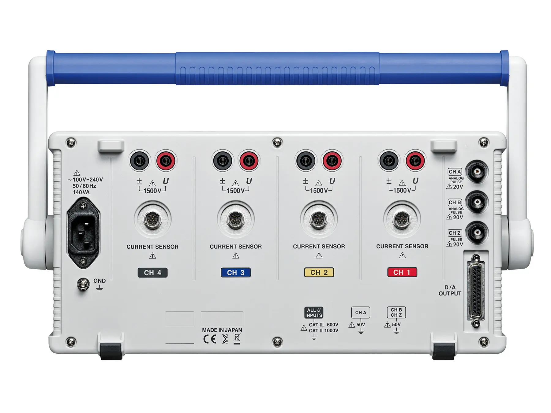 PW3390 - Portable 4-channel Power Analyzer