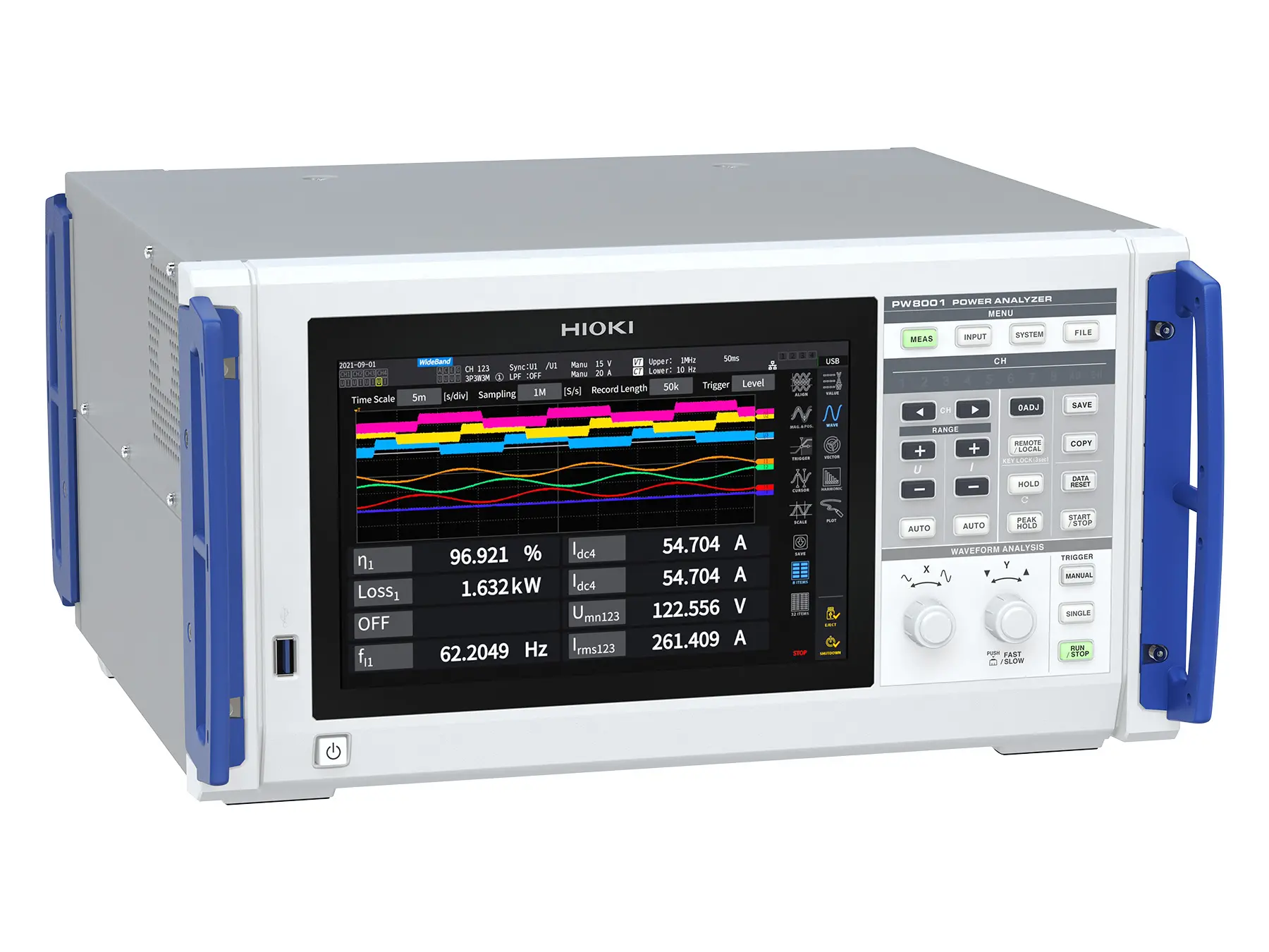 HIOKI PW8001 - Modular 8-channel High Precision Power Analyzer