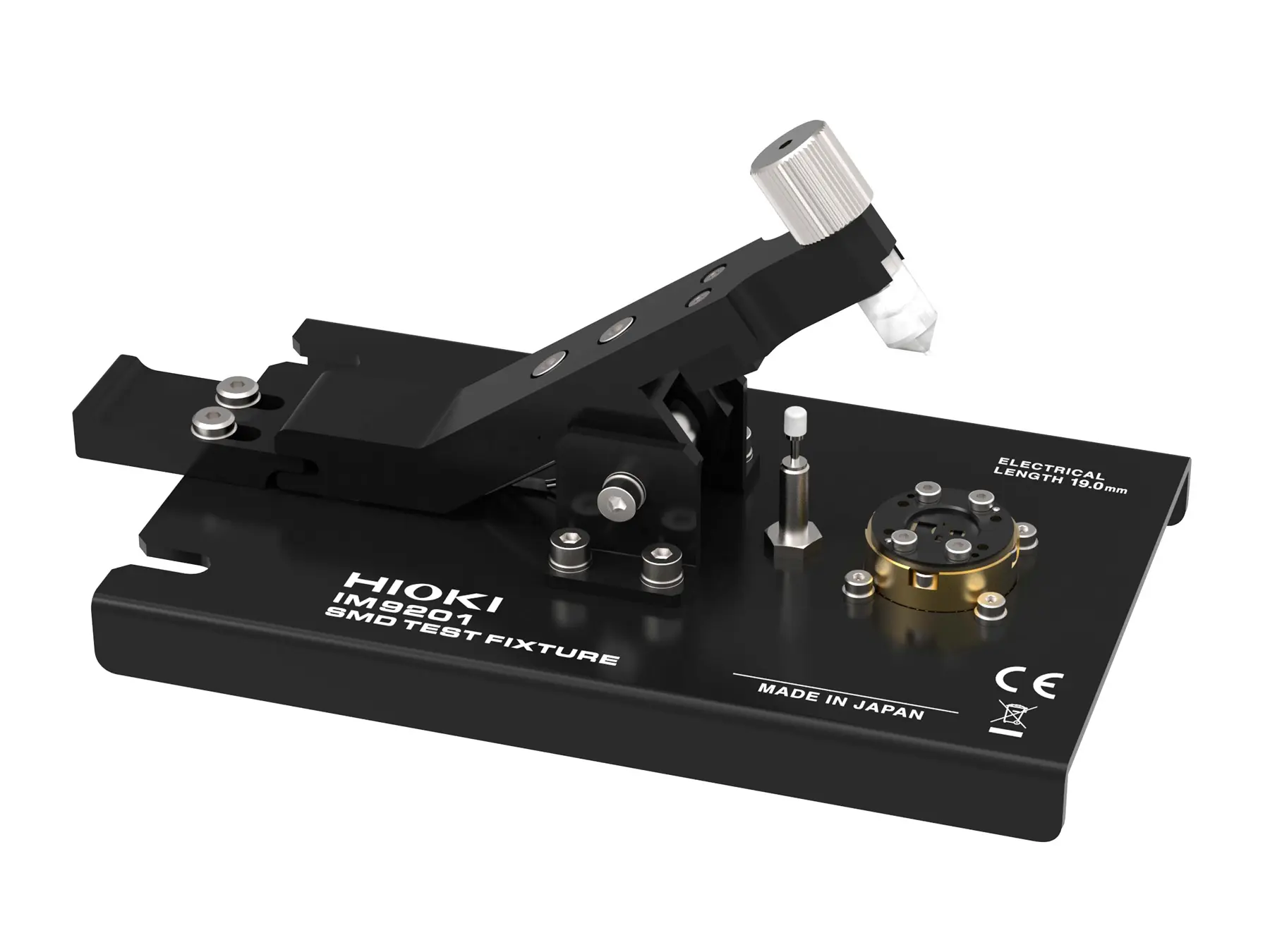 HIOKI IM9201 smd test fixture for impedance measurements dc to 3ghz requires im9906 adapter