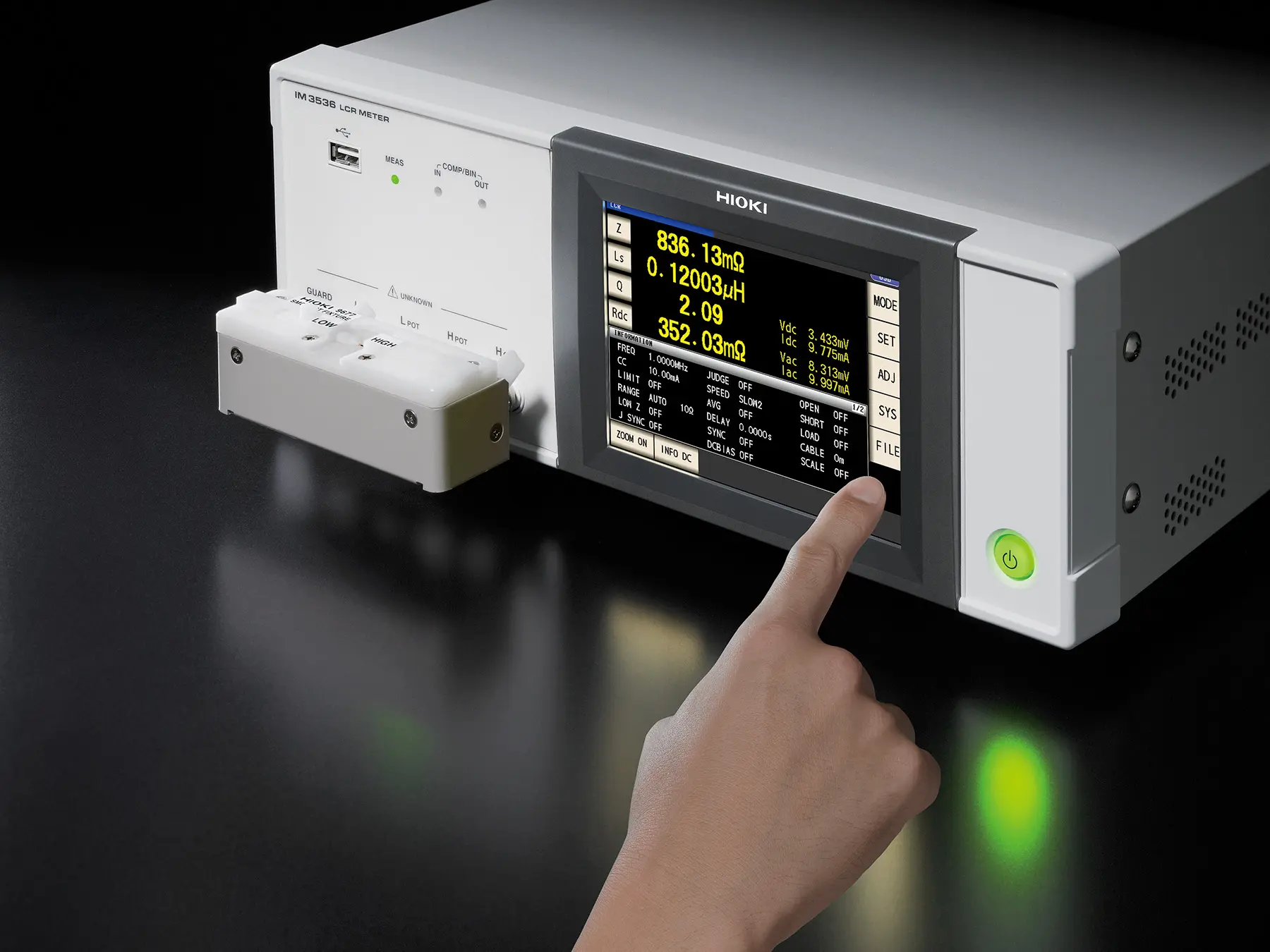 HIOKI IM3536 - Benchtop LCR Meter, 4 Hz to 8 MHz