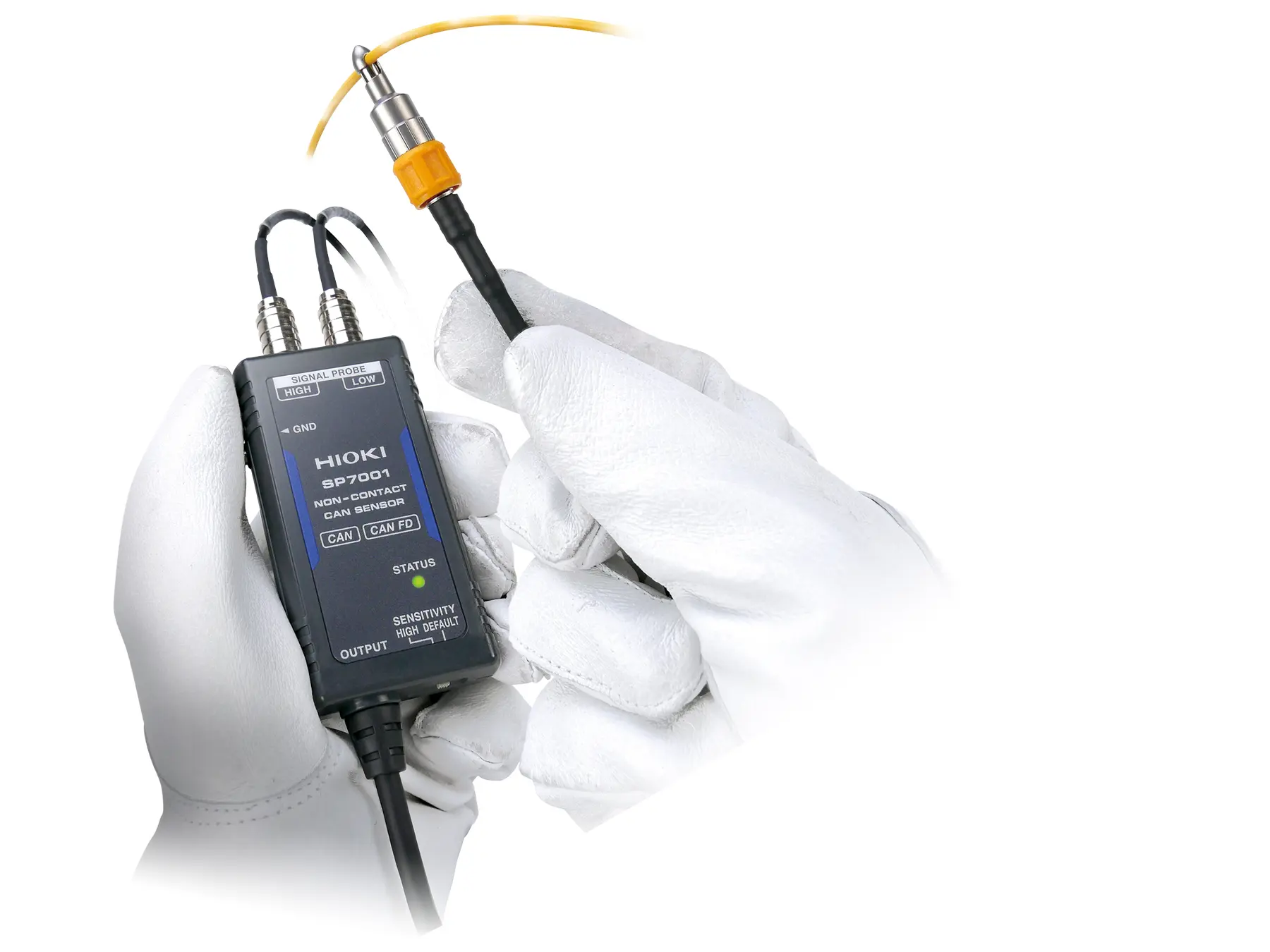 HIOKI SP9200 screw type probes for SP7001 CAN FD sensor passive detection