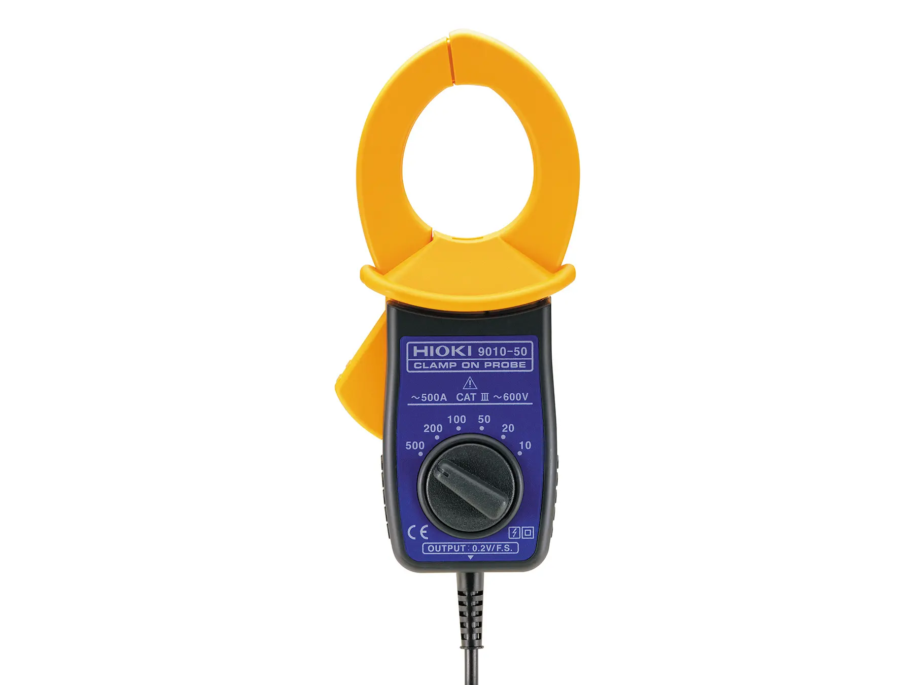 9010-50 - AC Multi-Range Current Clamp, 500 A, 1 kHz, BNC Output