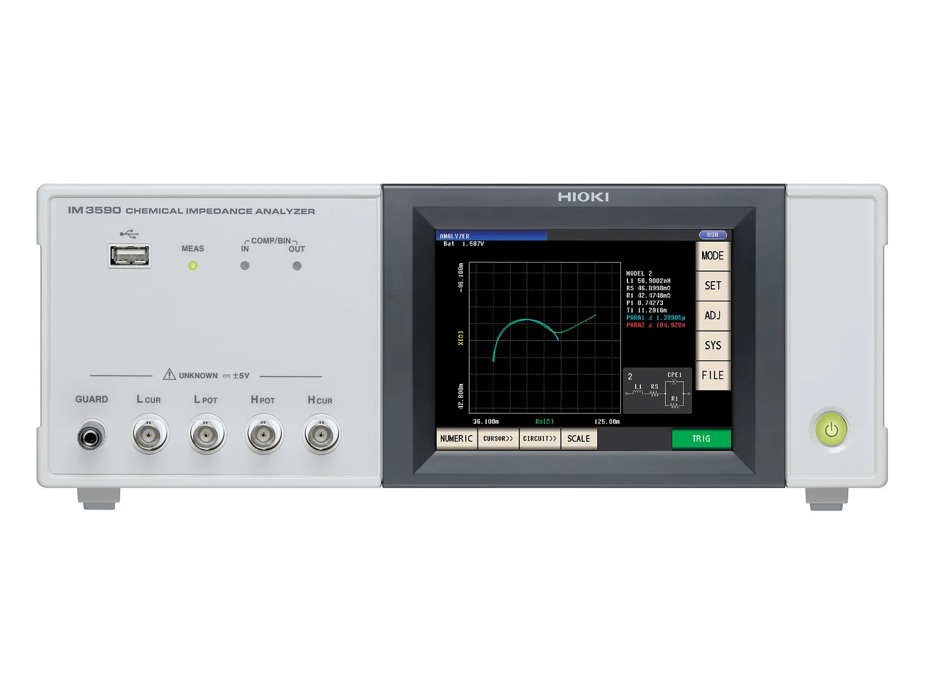 HIOKI IM3590 - Chemical Impedance Analyzer, 1 mHz to 200 kHz