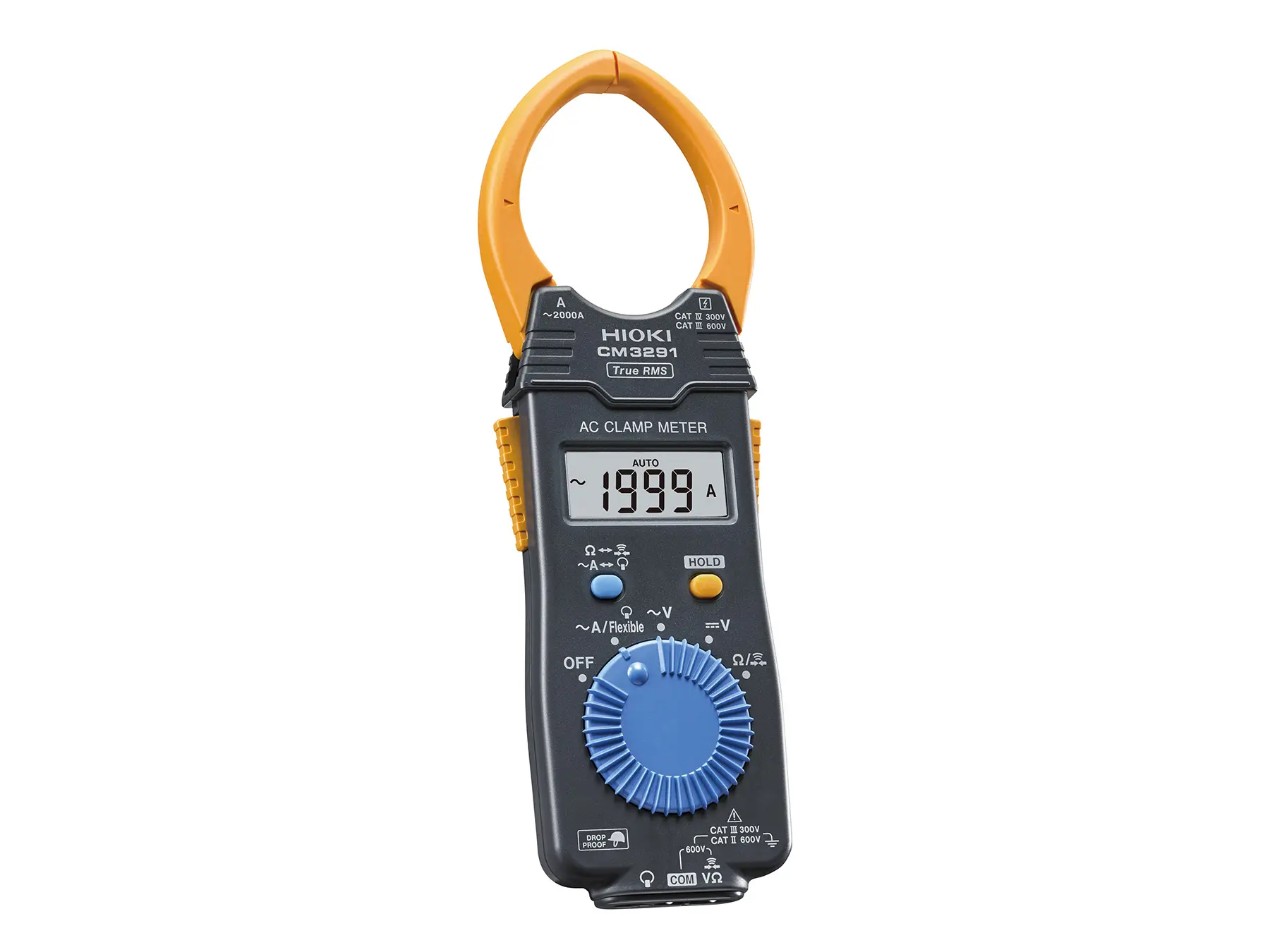 CM3291 - True RMS AC Clamp Meter 2000 A for Tight Spaces
