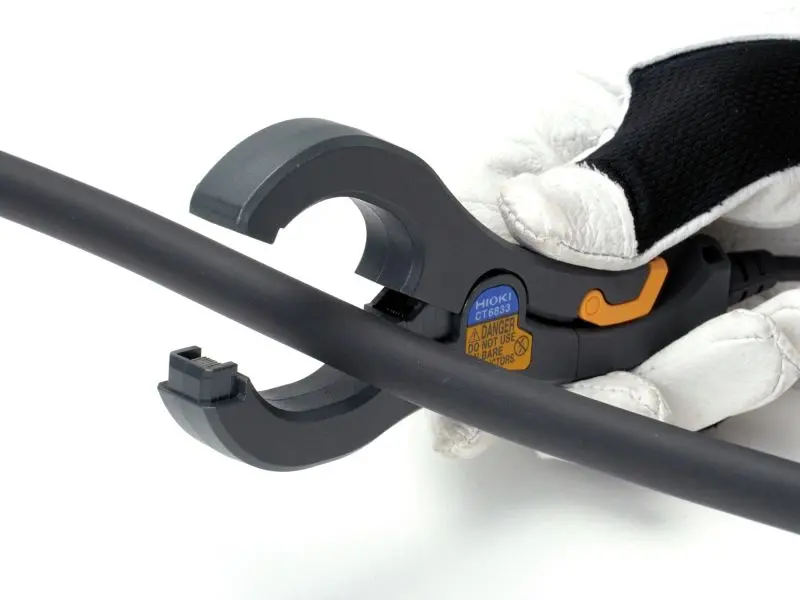 CT6833-01 - Super-slim AC/DC high-accuracy Current Clamp, 200 A / 50 kHz, 10 m cable