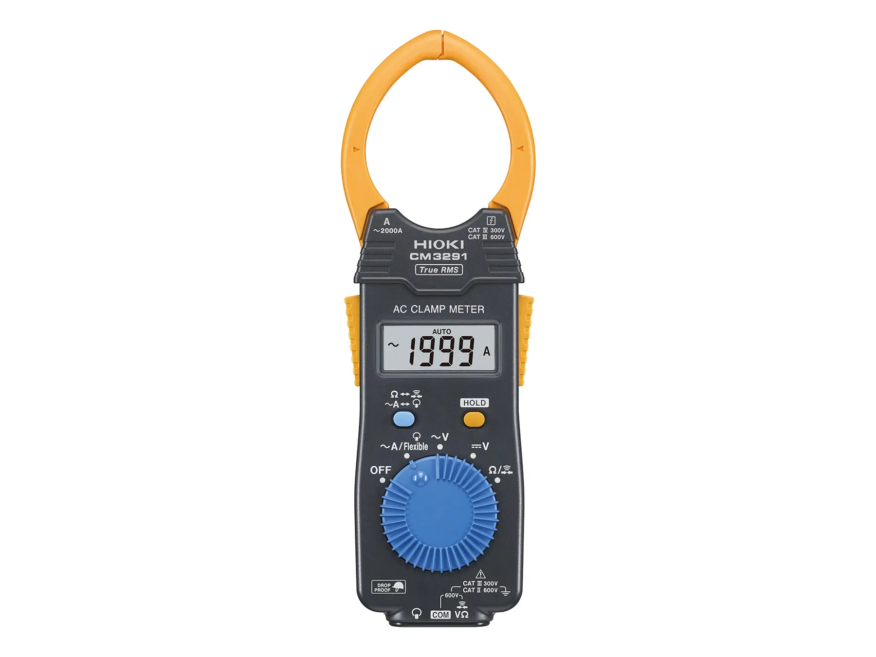 CM3291 - True RMS AC Clamp Meter 2000 A for Tight Spaces