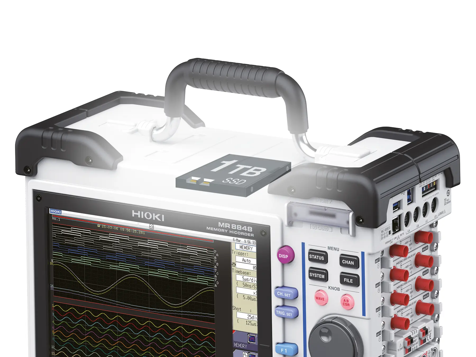 HIOKI U8334 ssd unit for mr8848 1tb factory option