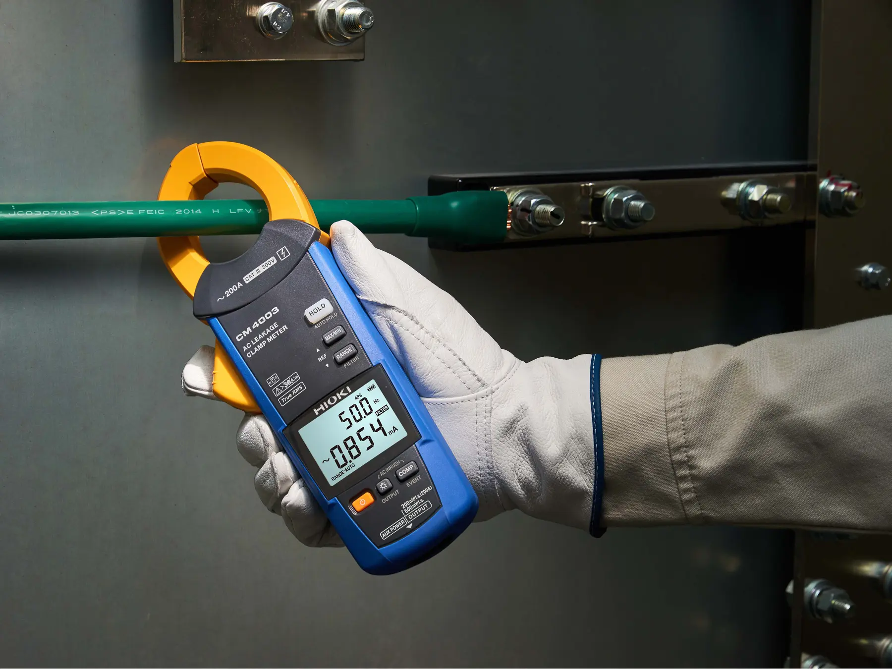 HIOKI CM4003 ac leakage clamp meter true rms