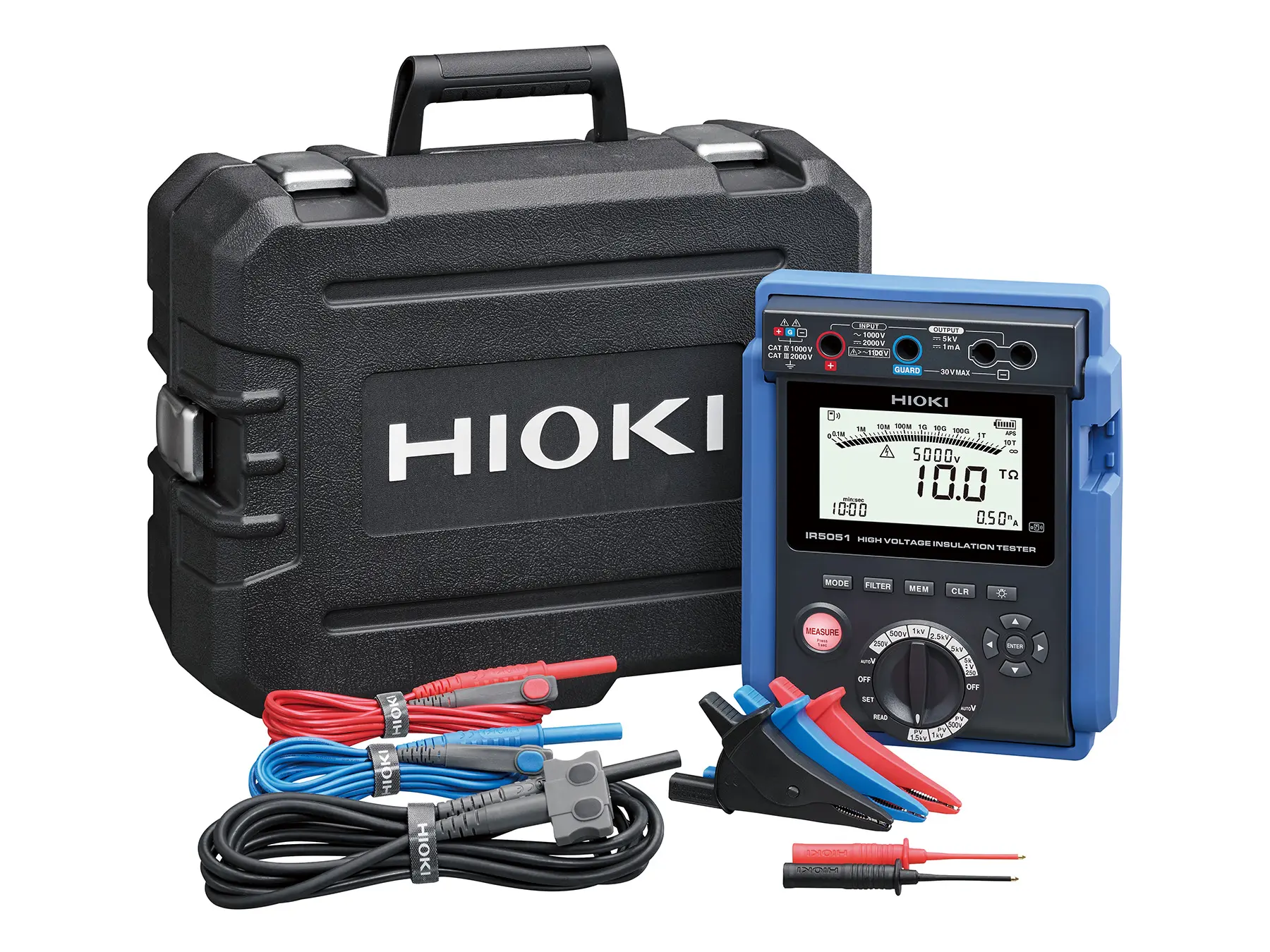 IR5051 - Portable high voltage insulation tester with PV function