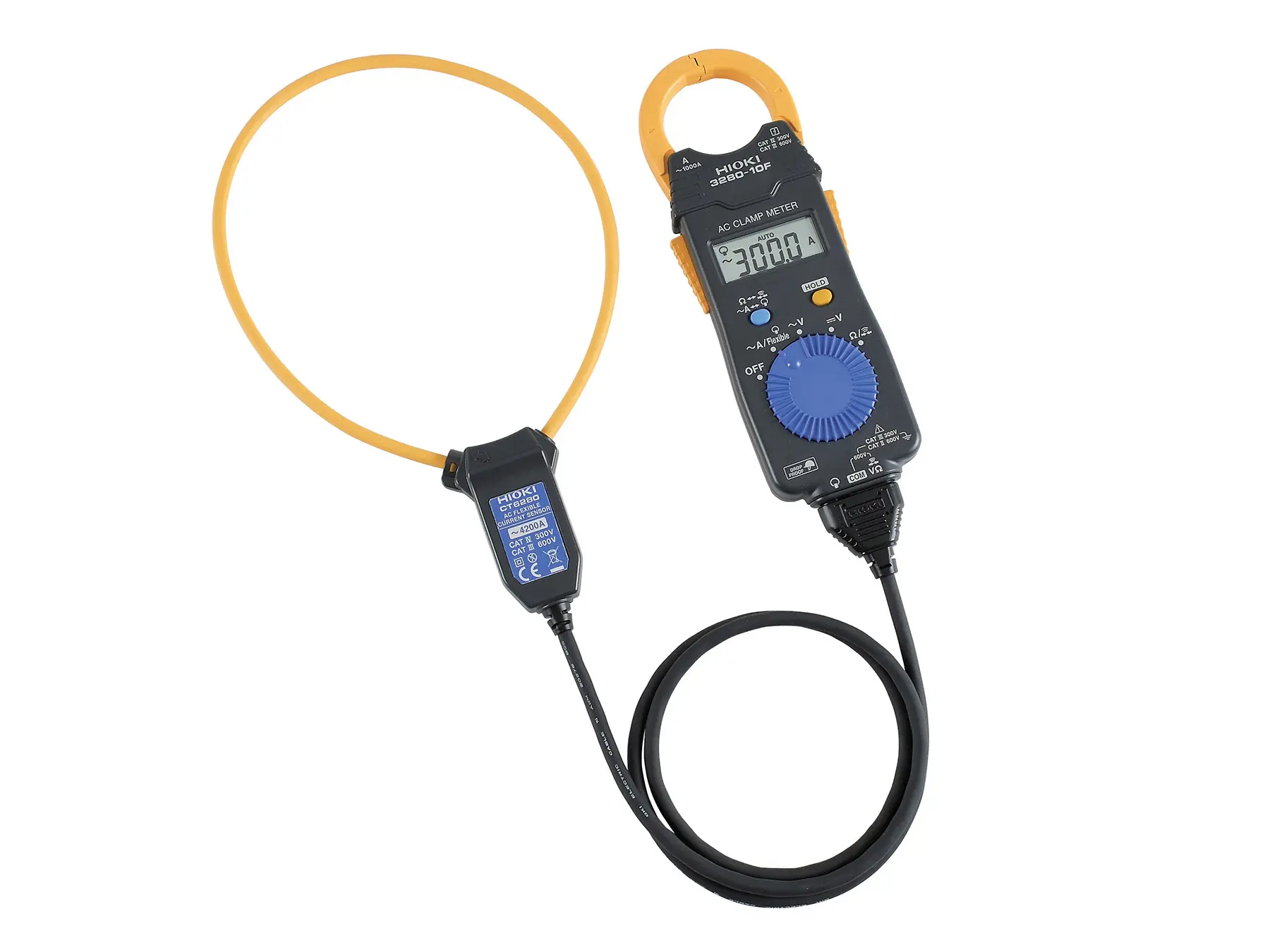 3280-70F - AC Clamp Meter 1000 A with Flexible Current Sensor up to 4200 A
