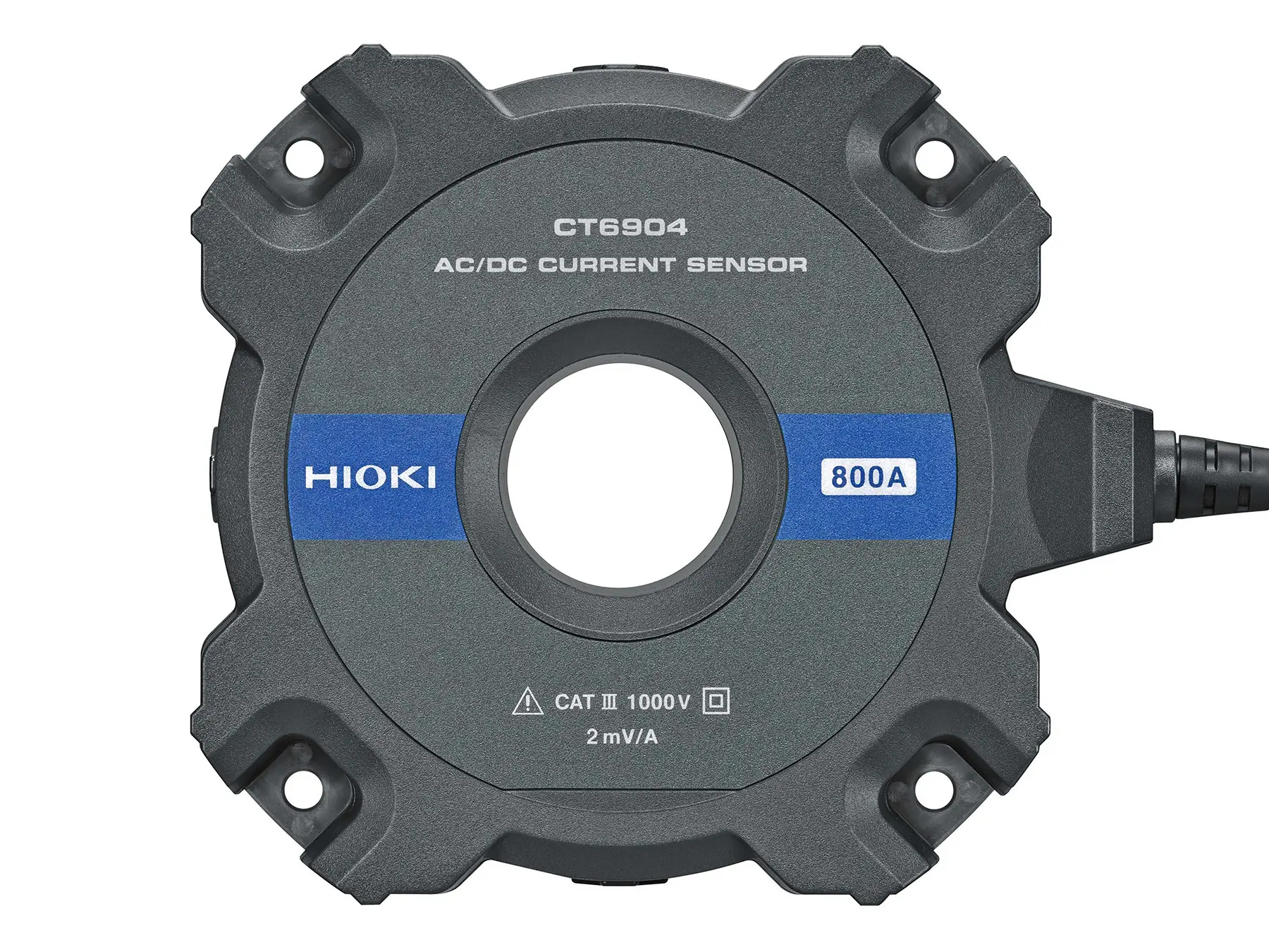 HIOKI CT6904A - High-precision AC/DC current sensor, 500 A / 4 MHz