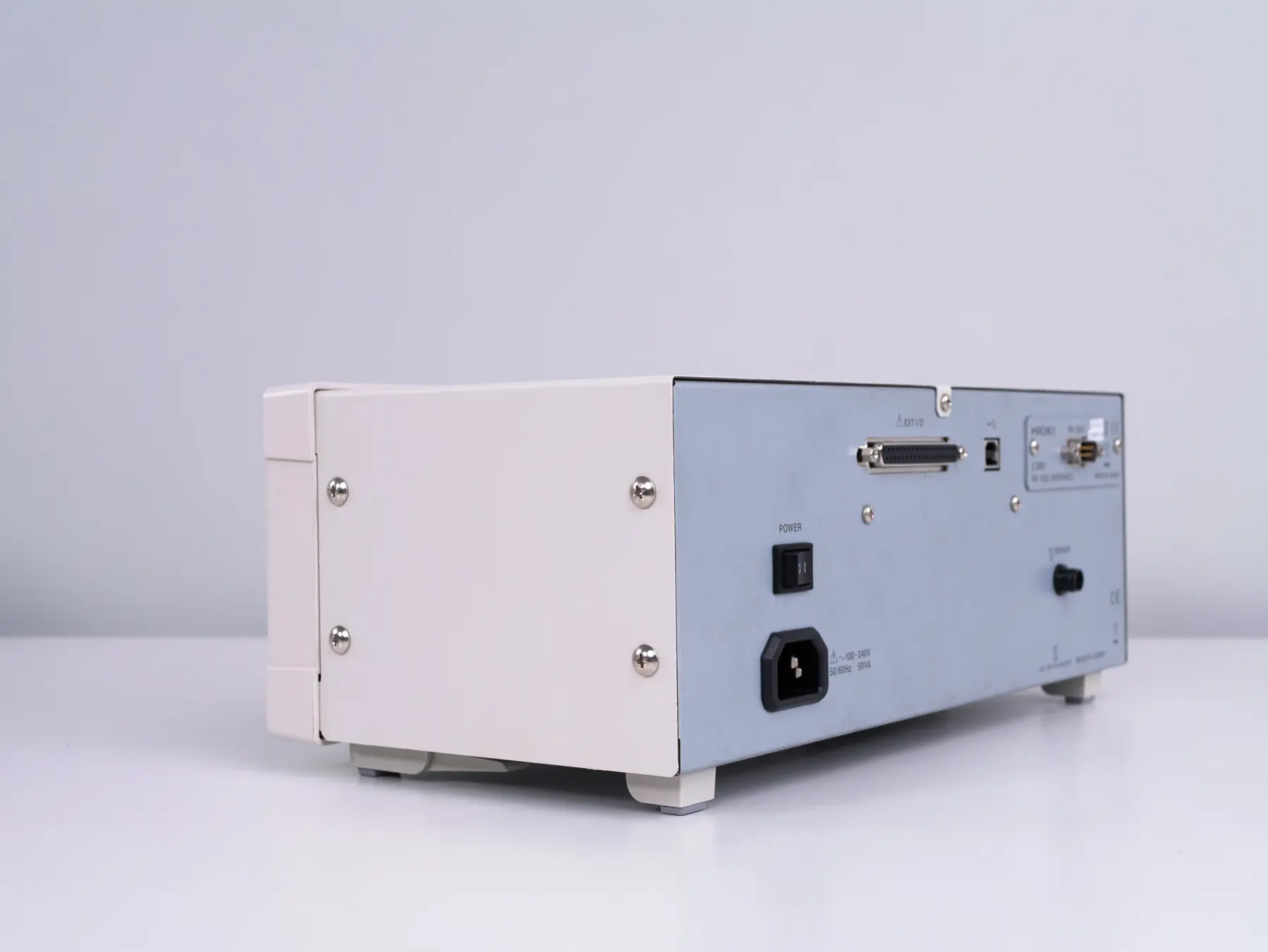 HIOKI IM3590 chemical impedance analyzer 1mhz to 200khz frequency sweep up to 800 points