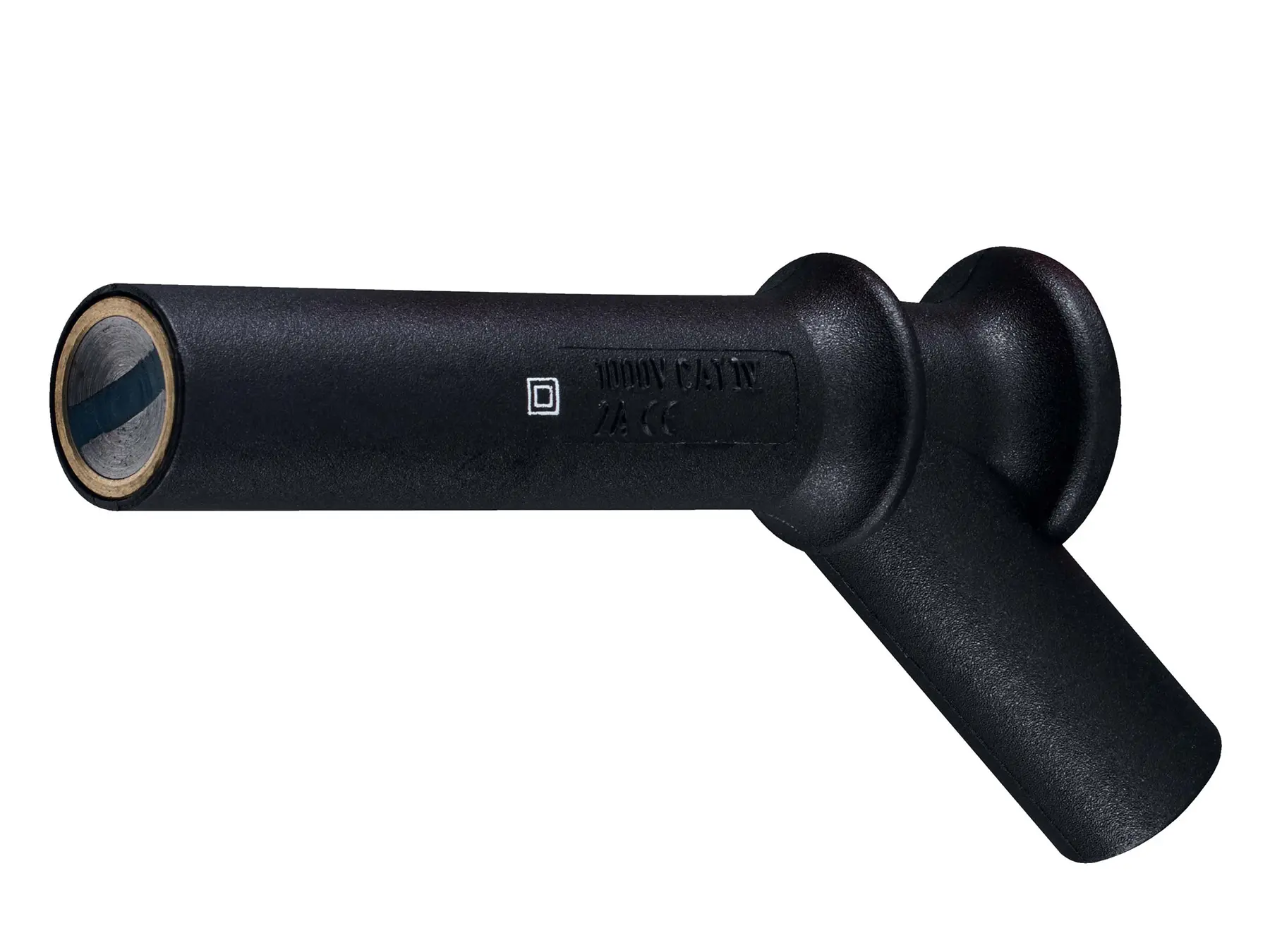 9804 - Magnetic Clip Set for Test Leads, red/black, 4 mm connectors