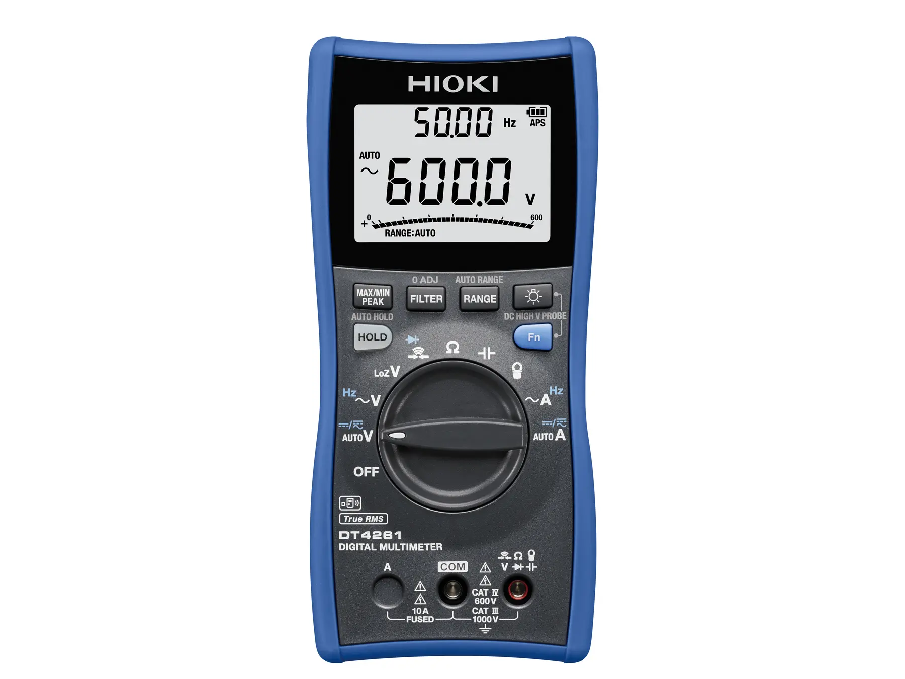 HIOKI DT4261-90 industrial digital multimeter with bluetooth ac dc voltage measurement