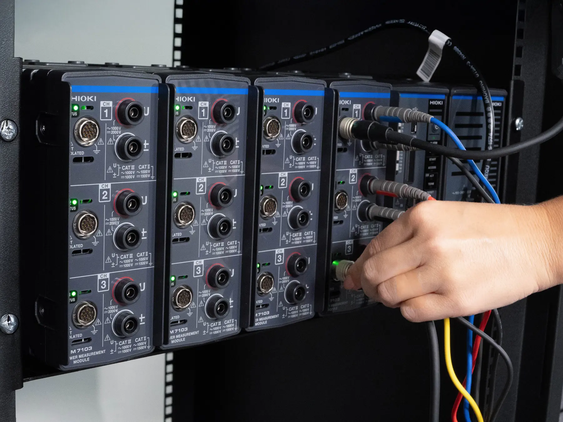 HIOKI M7103 3-channel power measurement module 