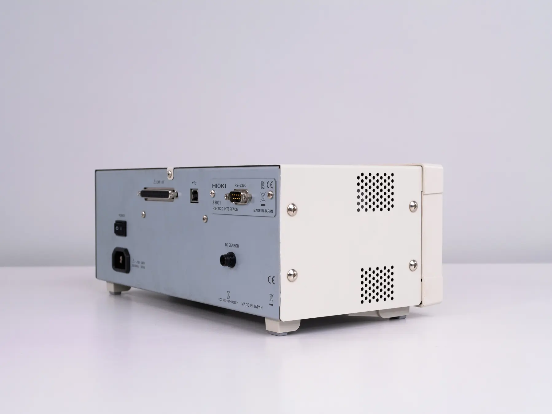 HIOKI IM3590 chemical impedance analyzer 1mhz to 200khz