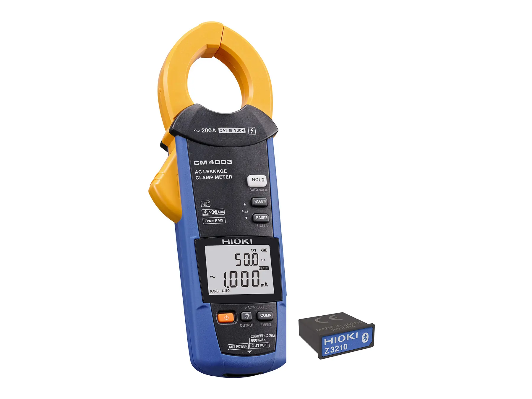 HIOKI CM4003-90 - AC Leakage Clamp Meter, Bluetooth