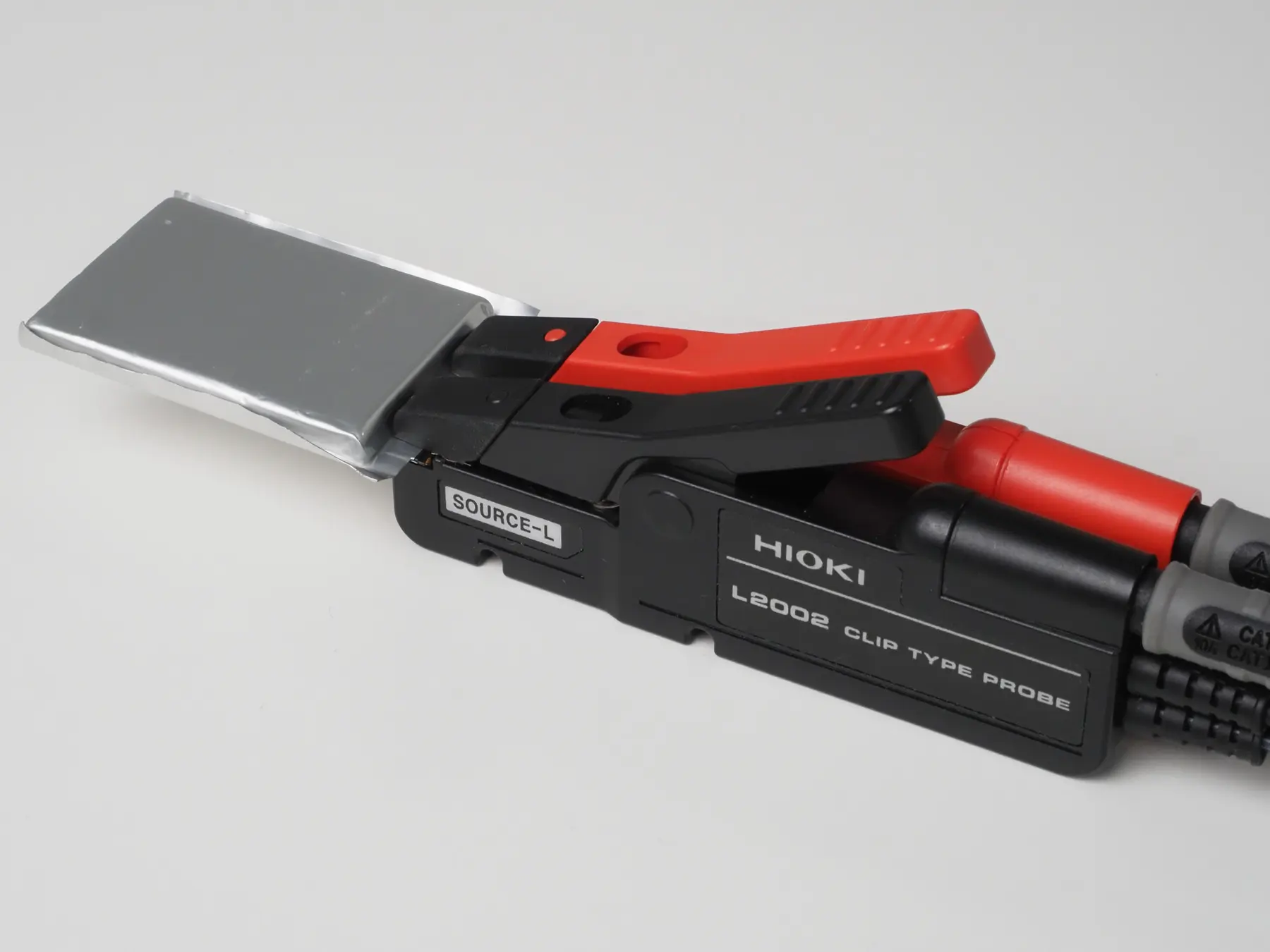 HIOKI L2002 clip type lead for bt4560 low resistance testing