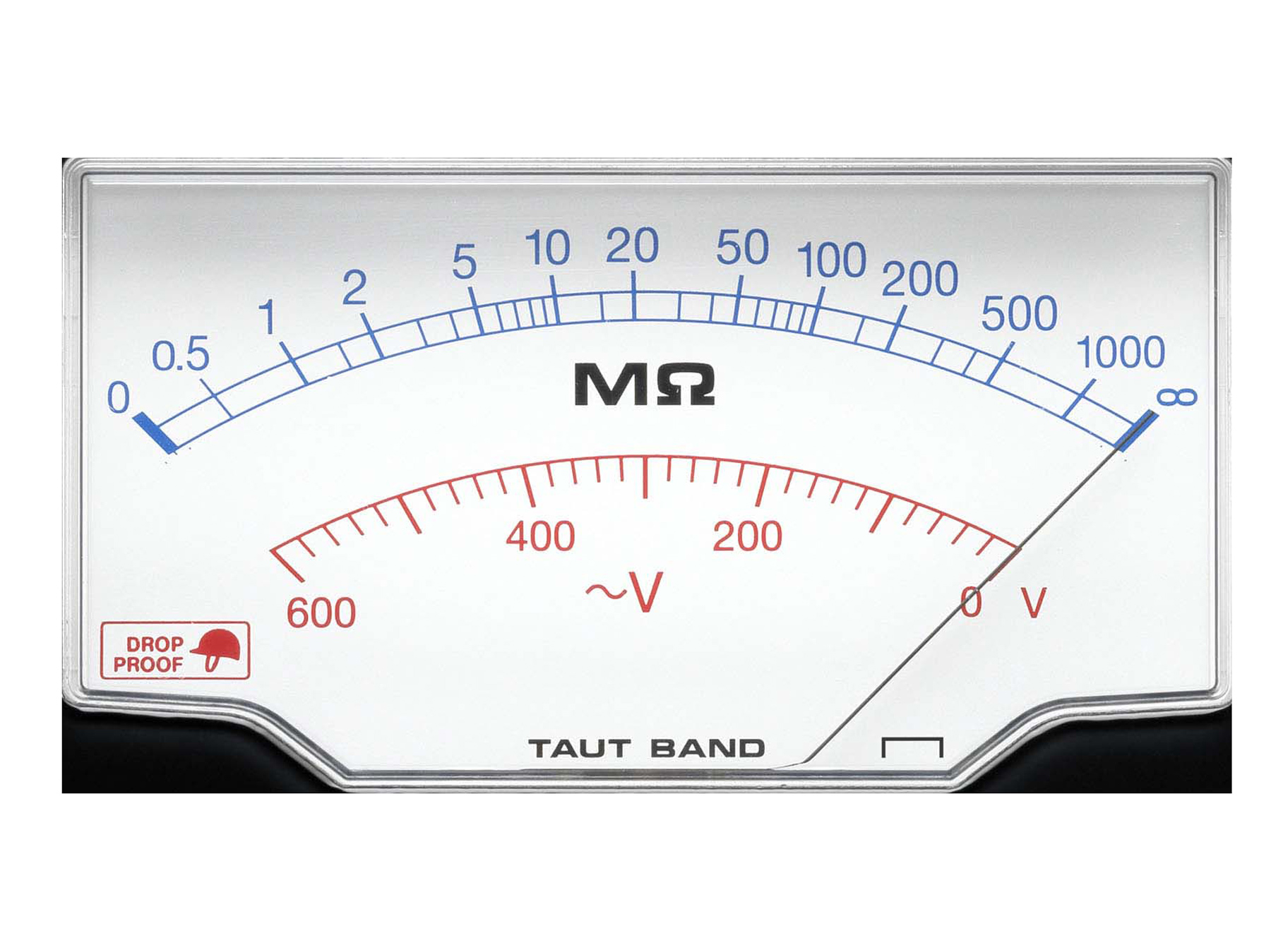 HIOKI IR4017 analog insulation tester 500 v test voltage range