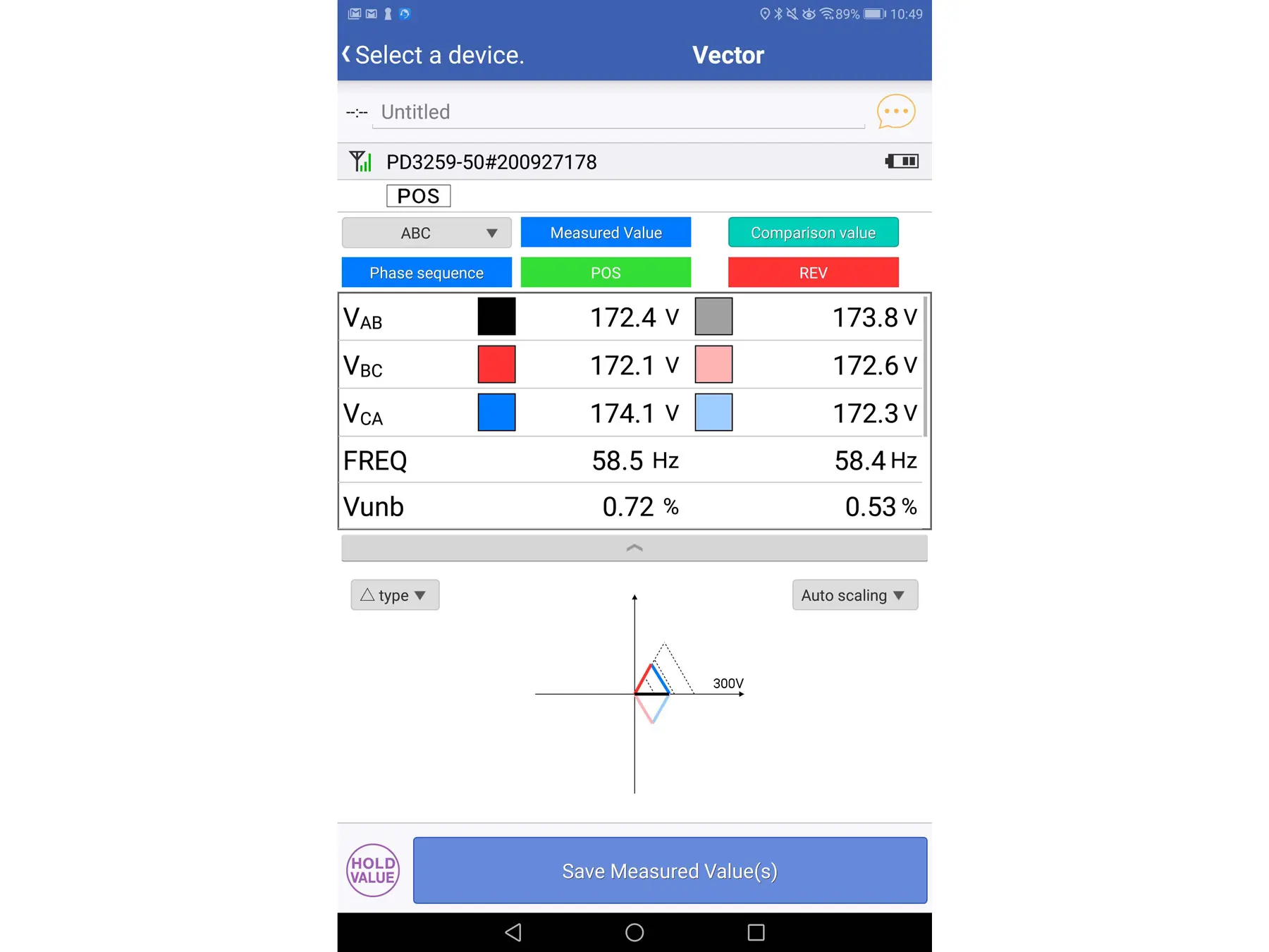 HIOKI PD3259-90 non-contact phase detector true voltage cat iv 600v screenshot