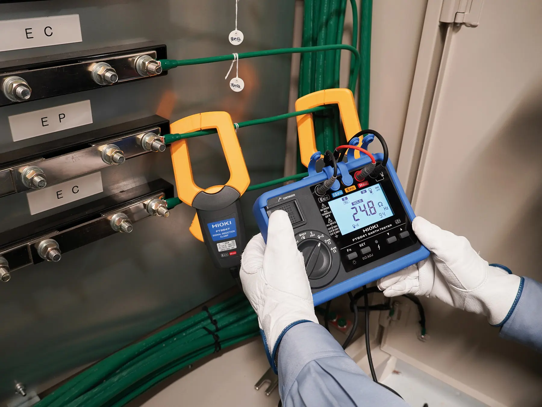 HIOKI FT9847 Signal induction clamp for FT6041 Earth Tester