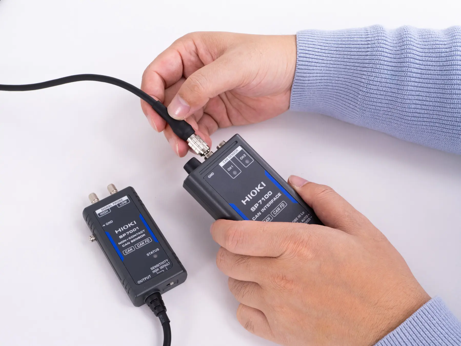 HIOKI SP7001 non-contact can fd sensor 125kbit s to 3mbit s coupling method to SP7100