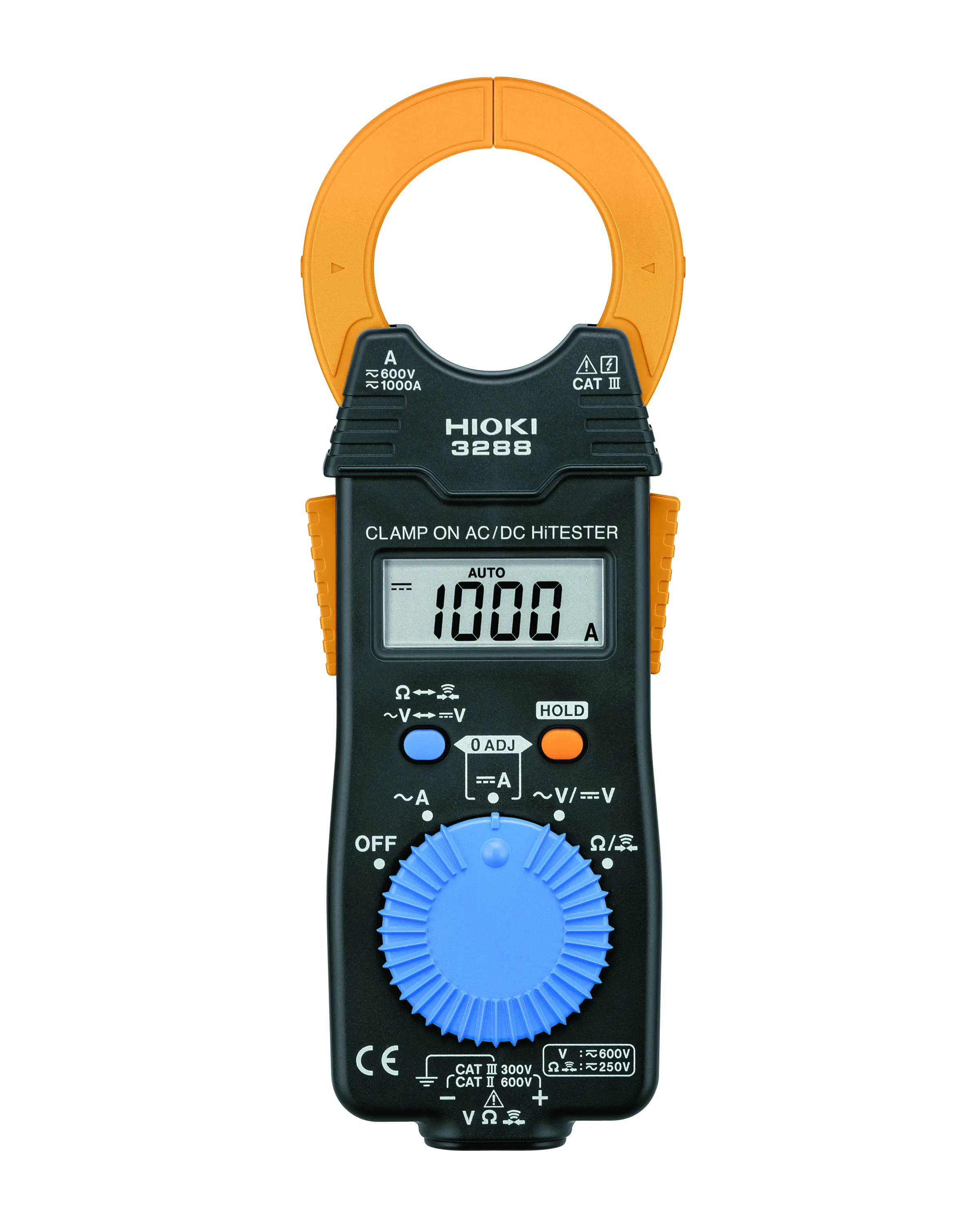 3288 - AC/DC Clamp Meter with 1000 A Current Range