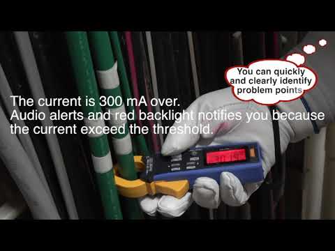 HIOKI CM4001 - Compact AC Leakage Clamp Meter with True RMS measurement, up to 600 A