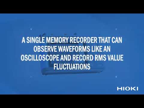 MR8870-20 - Handheld 2-channel memory recorder with RMS data logging, 1 MS/s