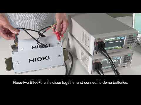 HIOKI BT6075 - precision battery tester and 7.5 digit voltmeter